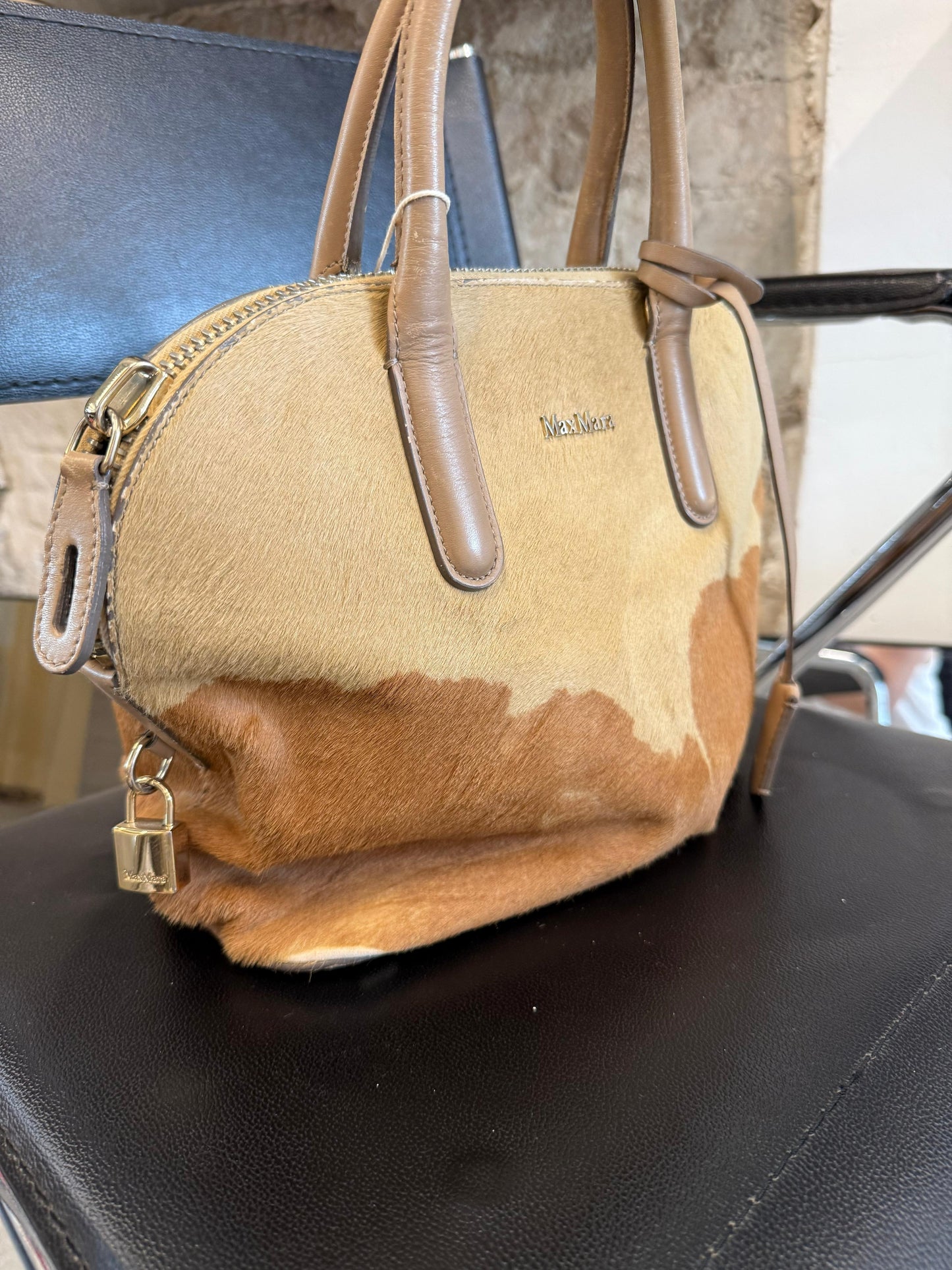 Max Mara Cowhide Bag