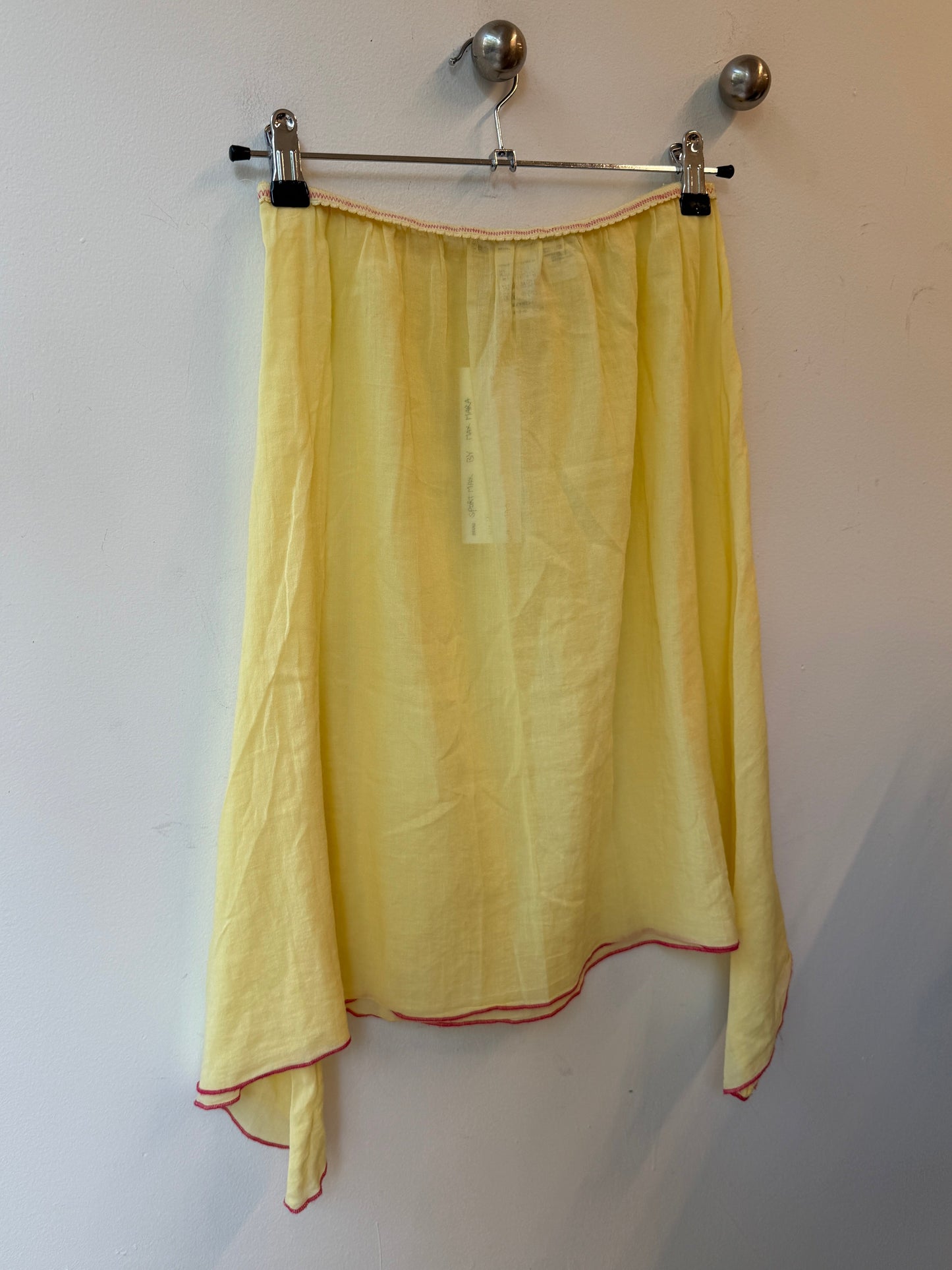 Sportmax Code Asymmetric Cotton Skirt