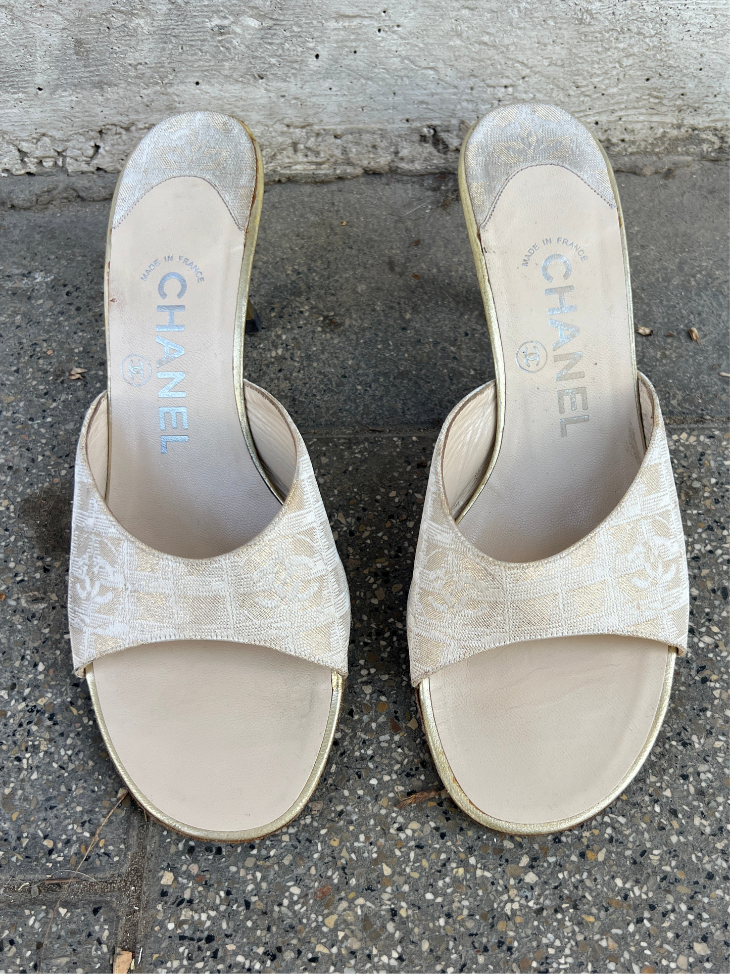 Chanel Kitten Heels