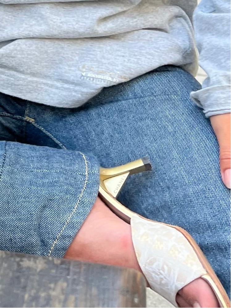Chanel Kitten Heels