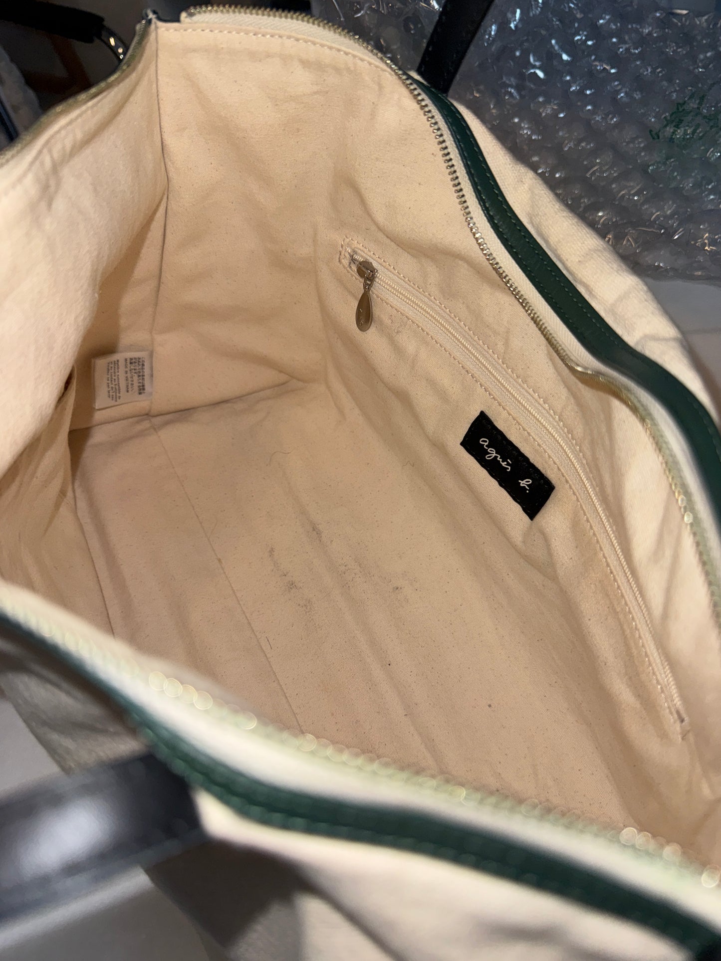 Agnes b. Canvas Tote Bag