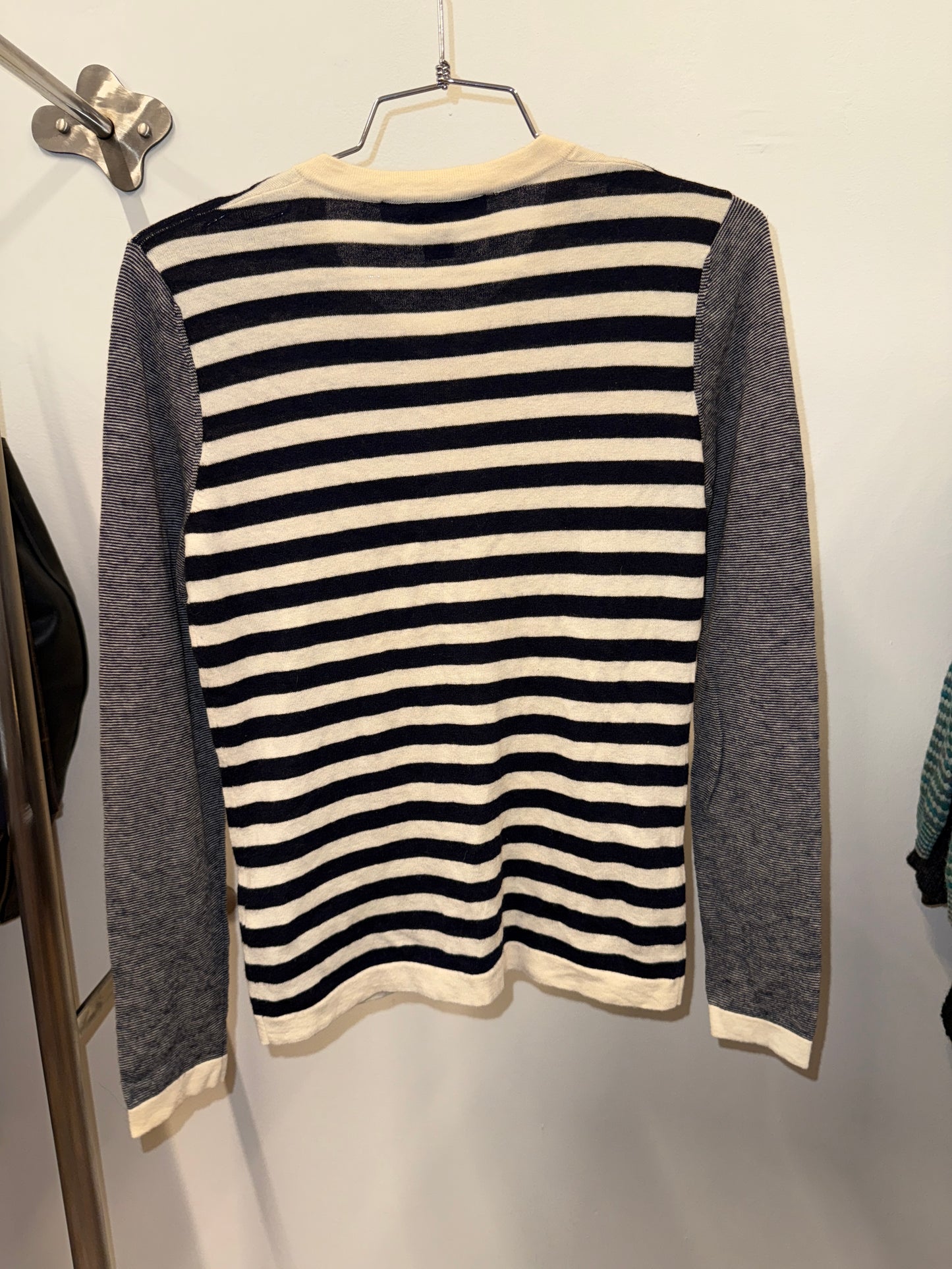 Max Mara Studio Striped Cashmere Cardigan 2008's