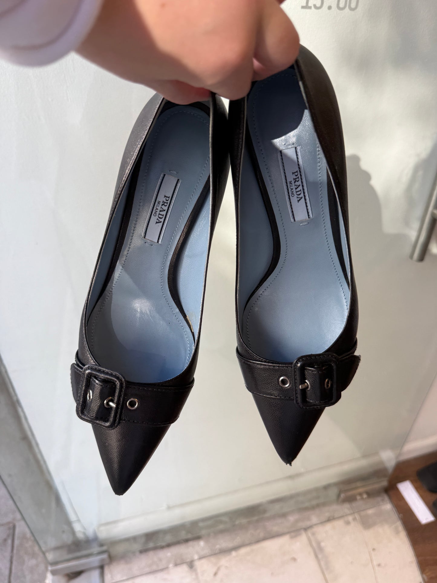 Prada Buckle Pointed Pumps 2018׳s
