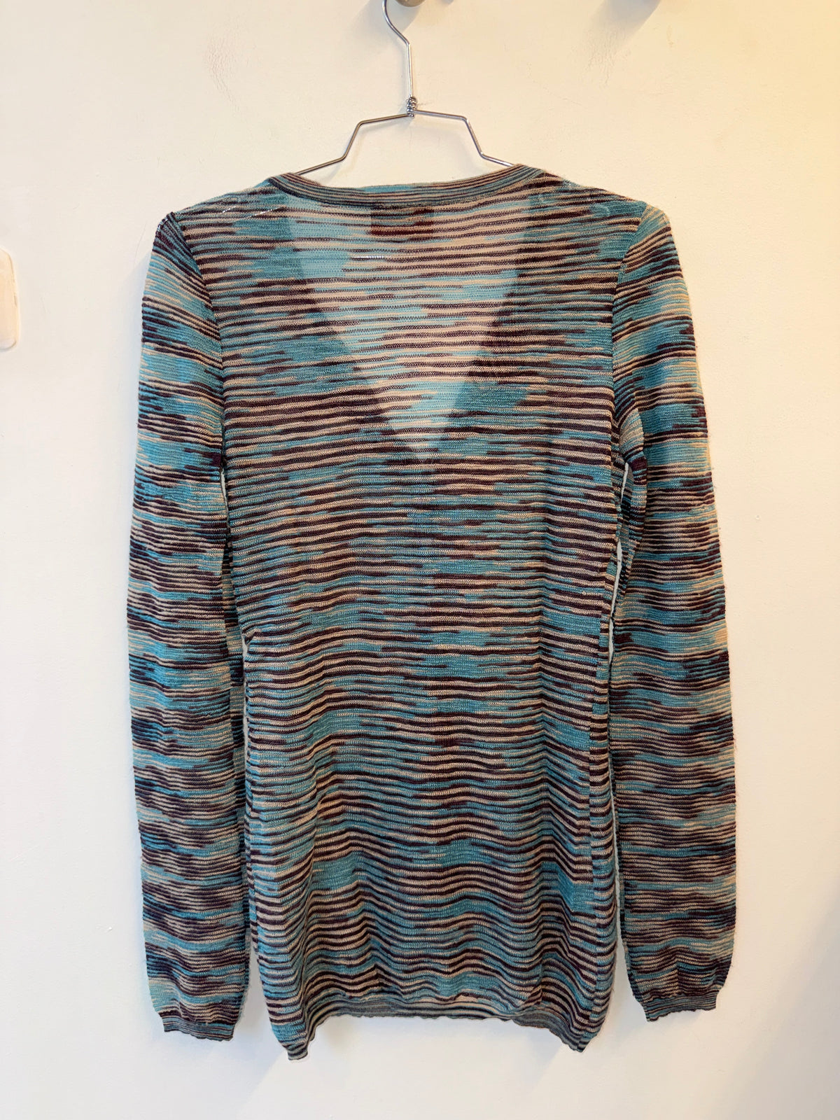Missoni space-dyed knit cardigan - back