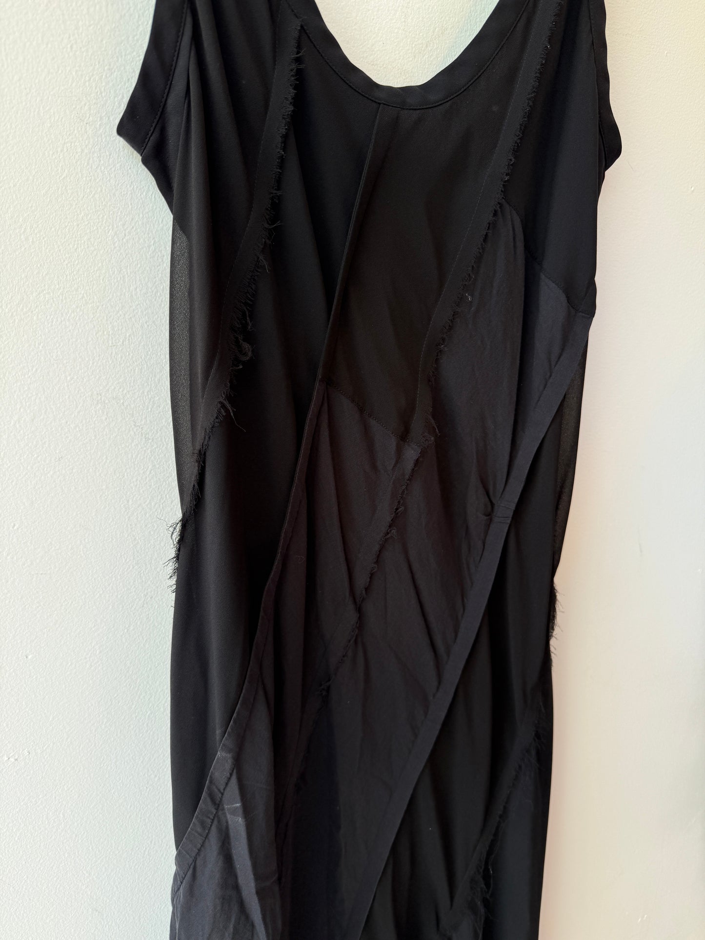 Acne Studios Asymmetric Raw Edge Dress SS2017