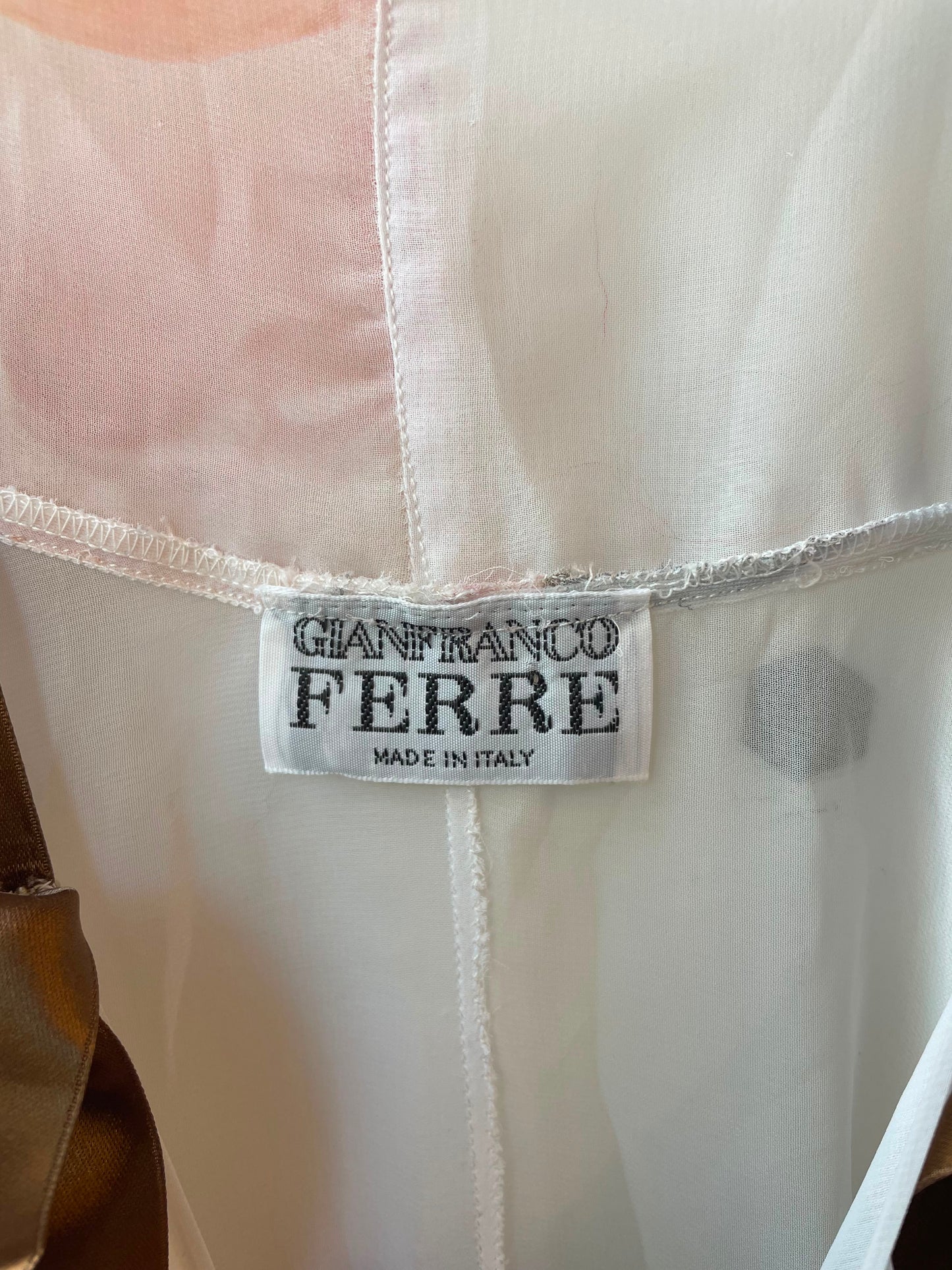 Vintage Gianfranco Ferré Sheer Floral Maxi Dress – 1990s