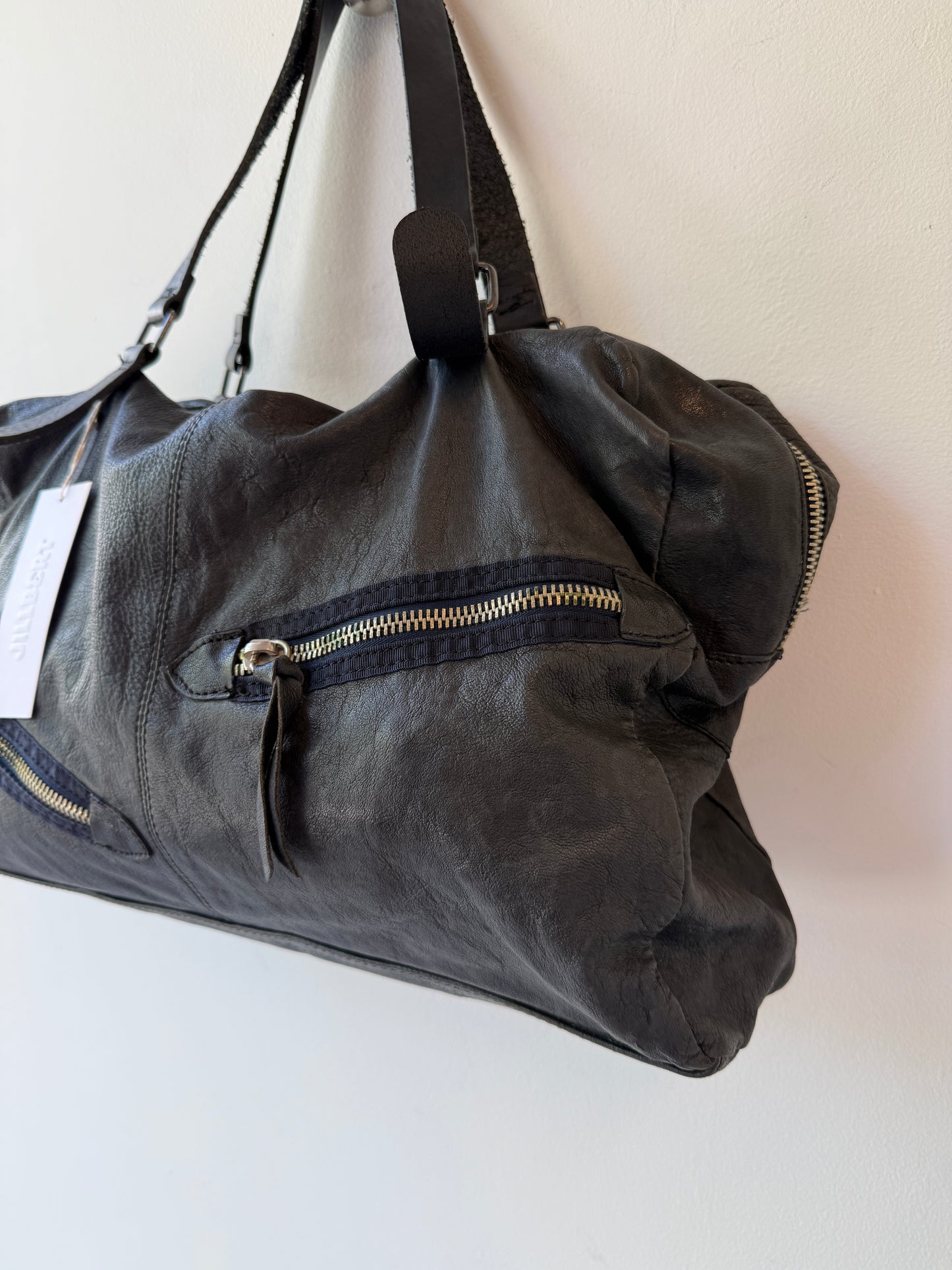 Ixos Italian Nappa Leather Oversized Bag