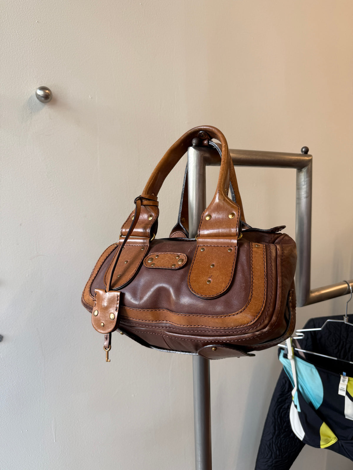 Chloe Paddington Padlock Satchel