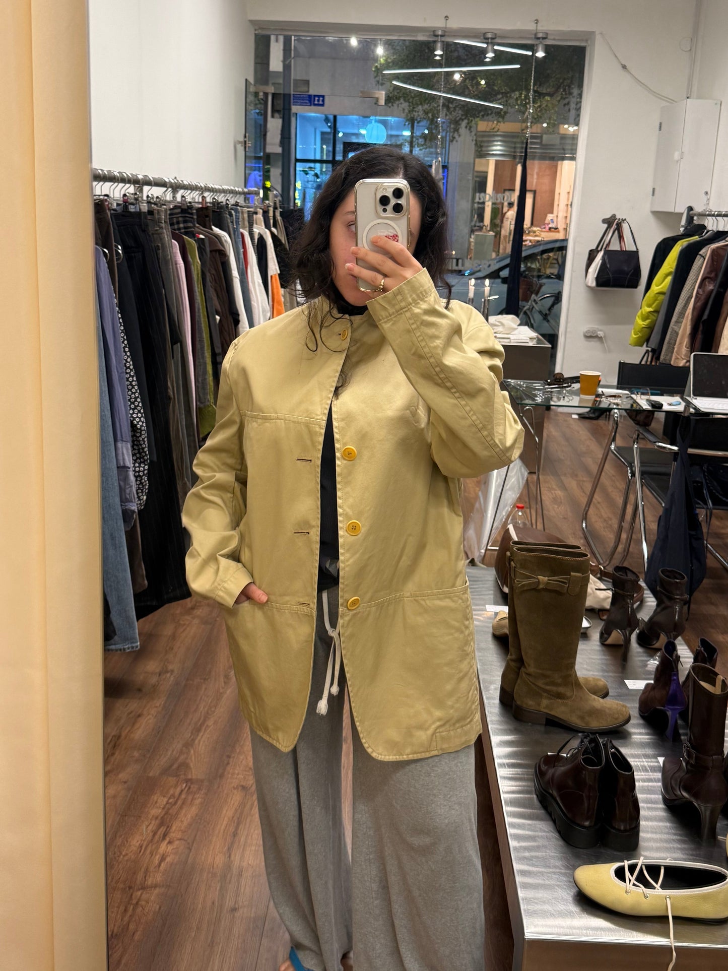 Issey Miyake — White Label cotton jacket