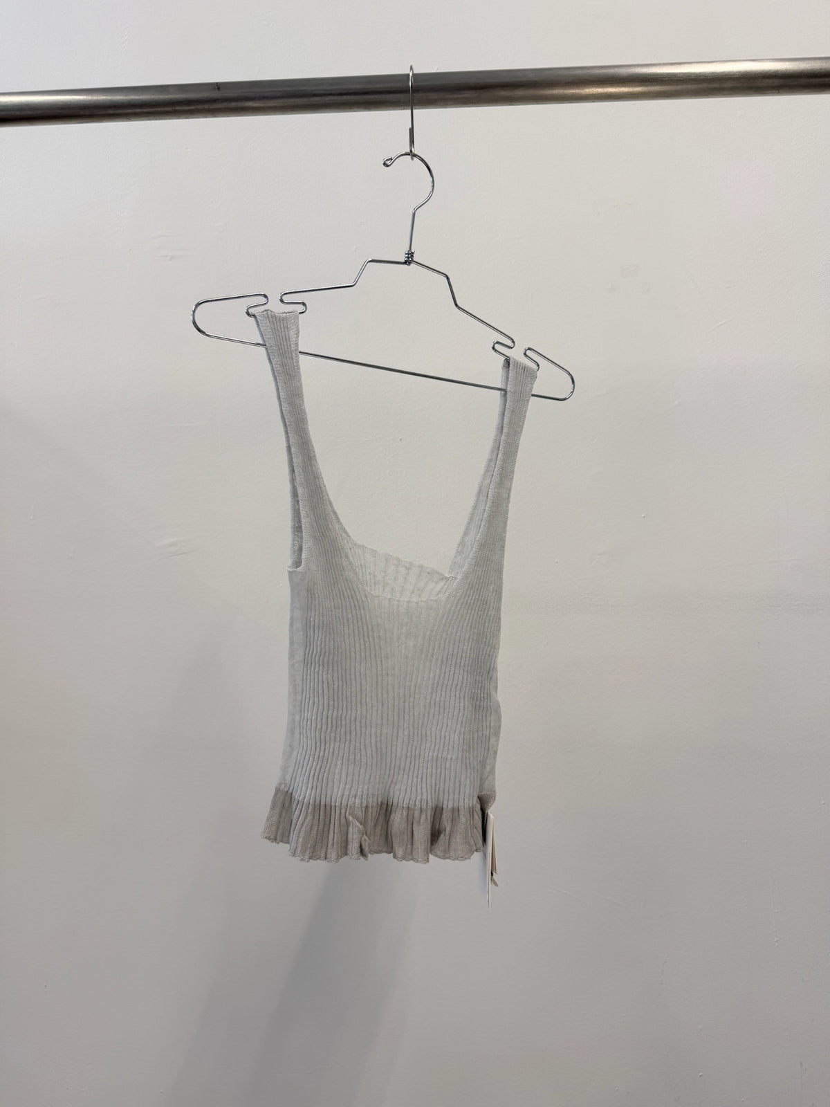 enrica Henkei Rib Linen Knit Camisole