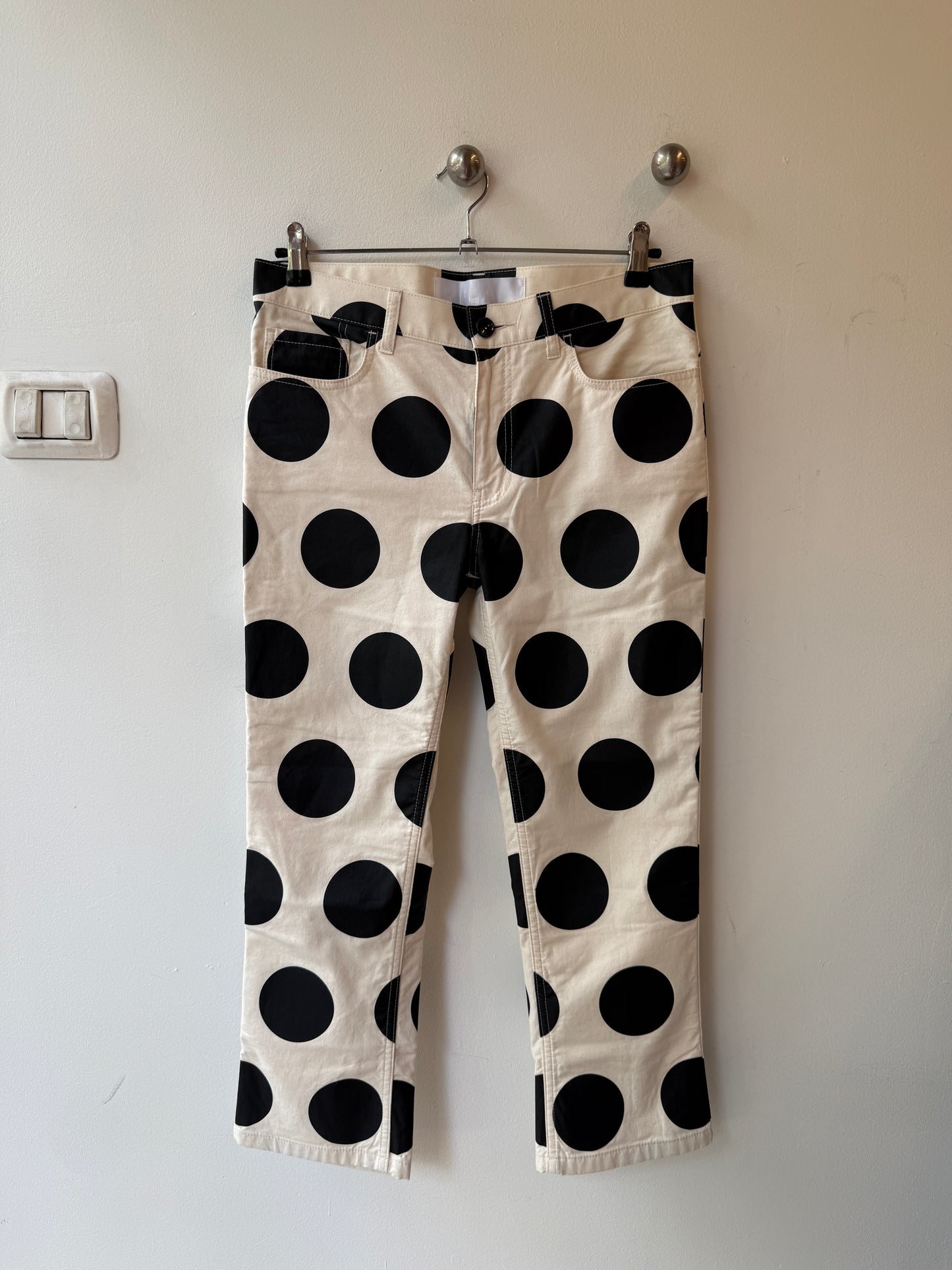 Tao Comme des Garçons SS23 Polka Dot Cropped Pants