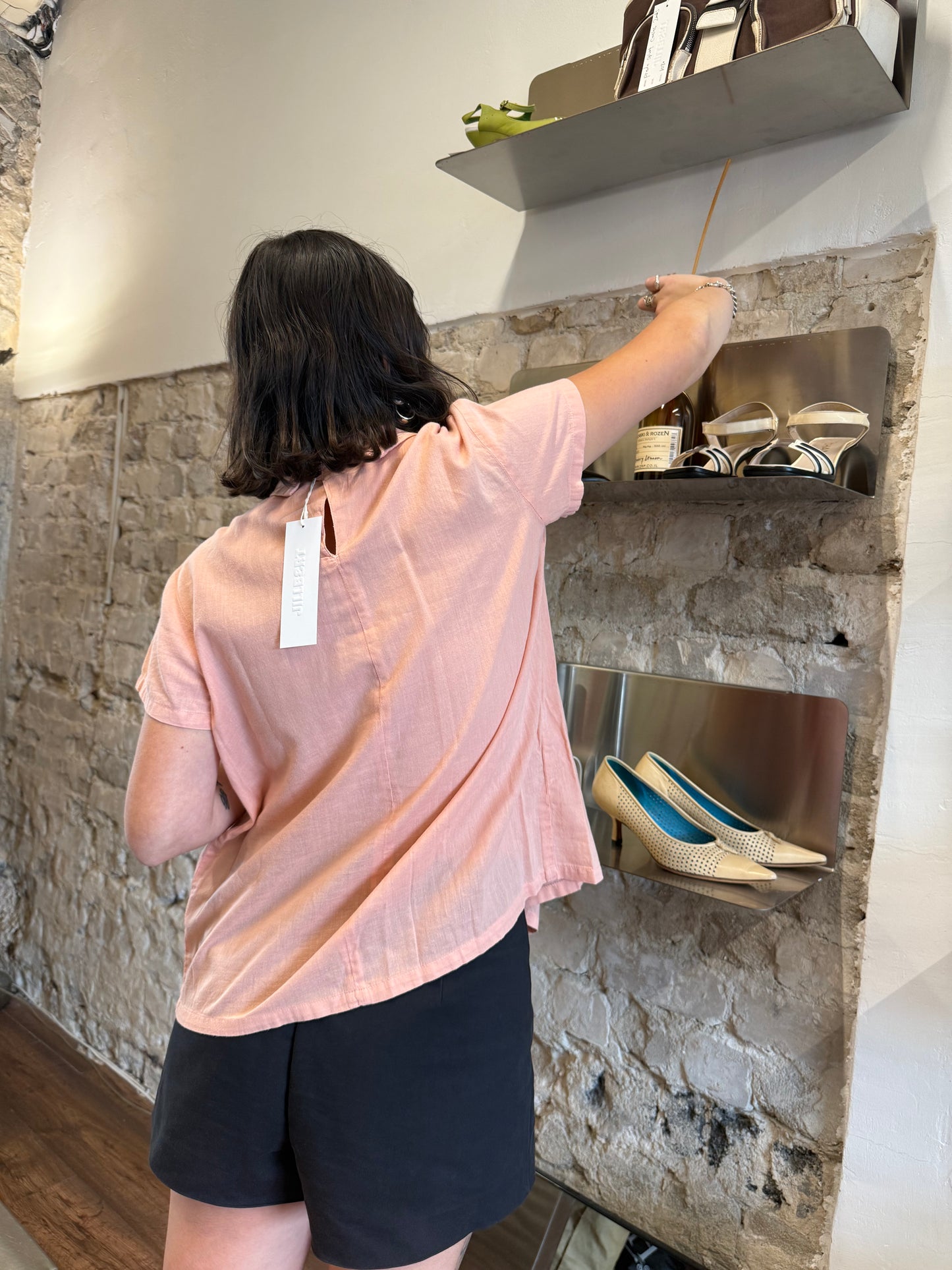 Kapital Peach Cotton Blouse