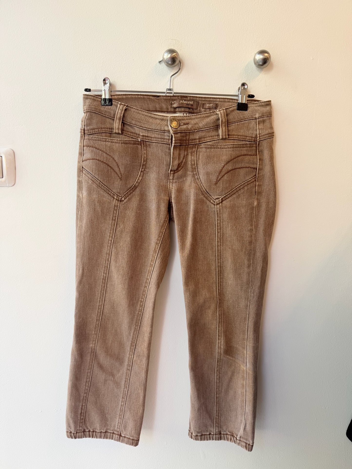 Phard Y2K Low-Rise Cropped Jeans