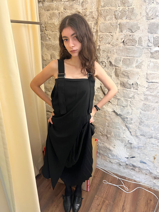 Ray Beams Buckle Strap Dress