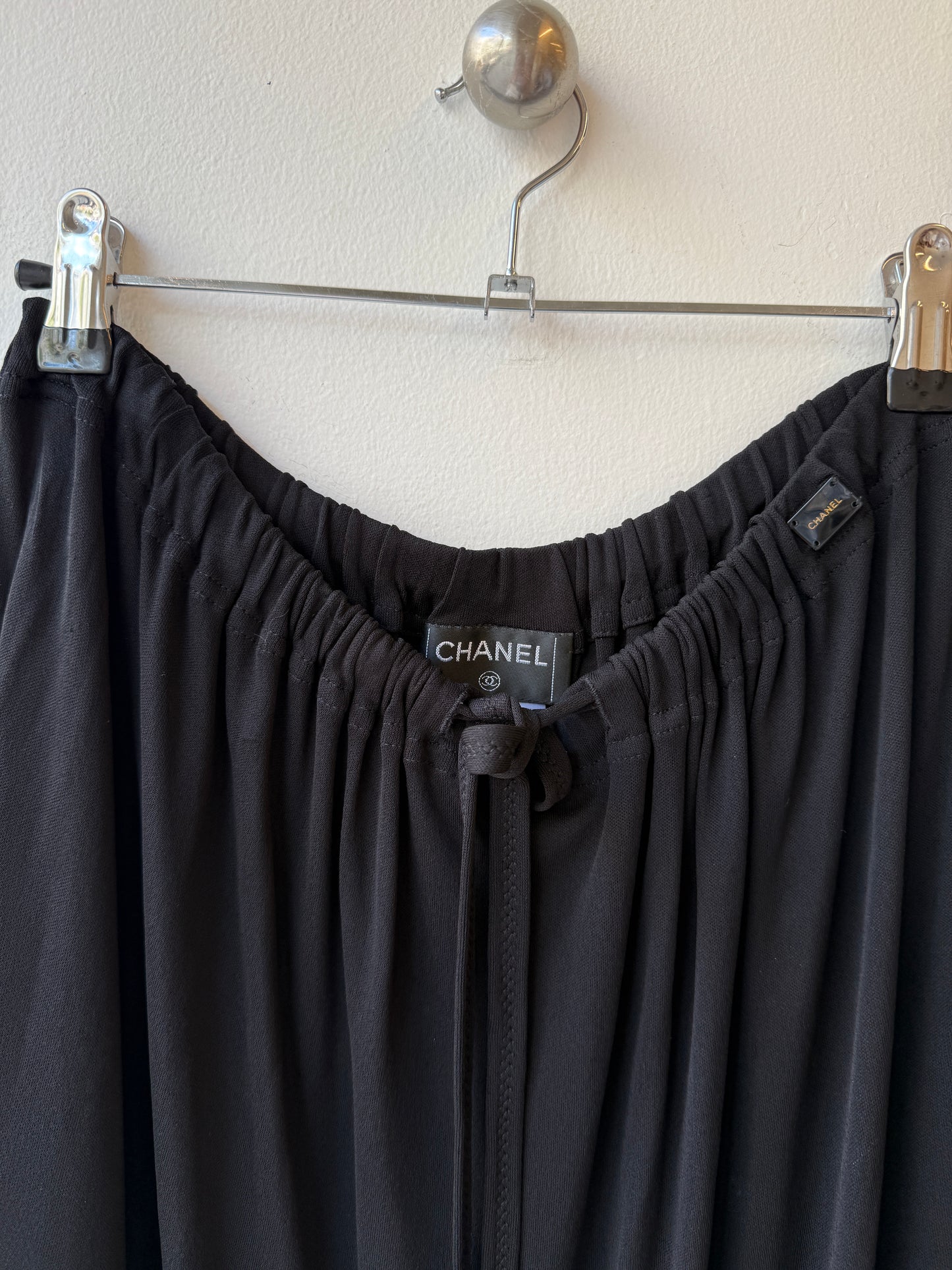 Chanel Drawstring Rayon Dress c. 2002