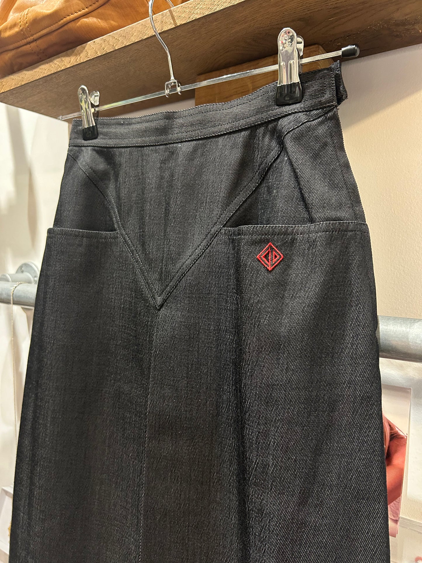 Christian DIOR sport washed skirt