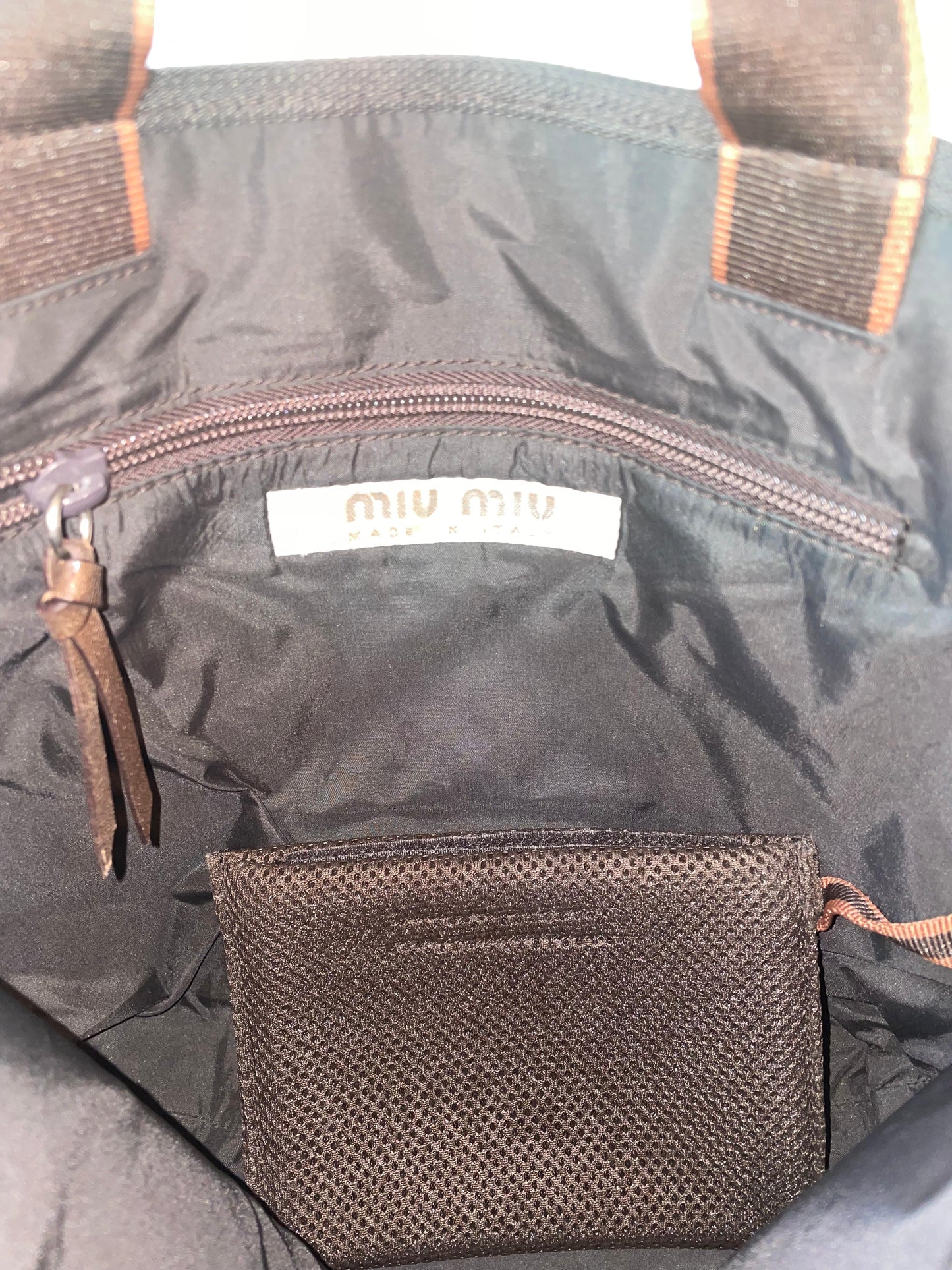 Miu Miu Leather Tote Bag c. 1999–2005