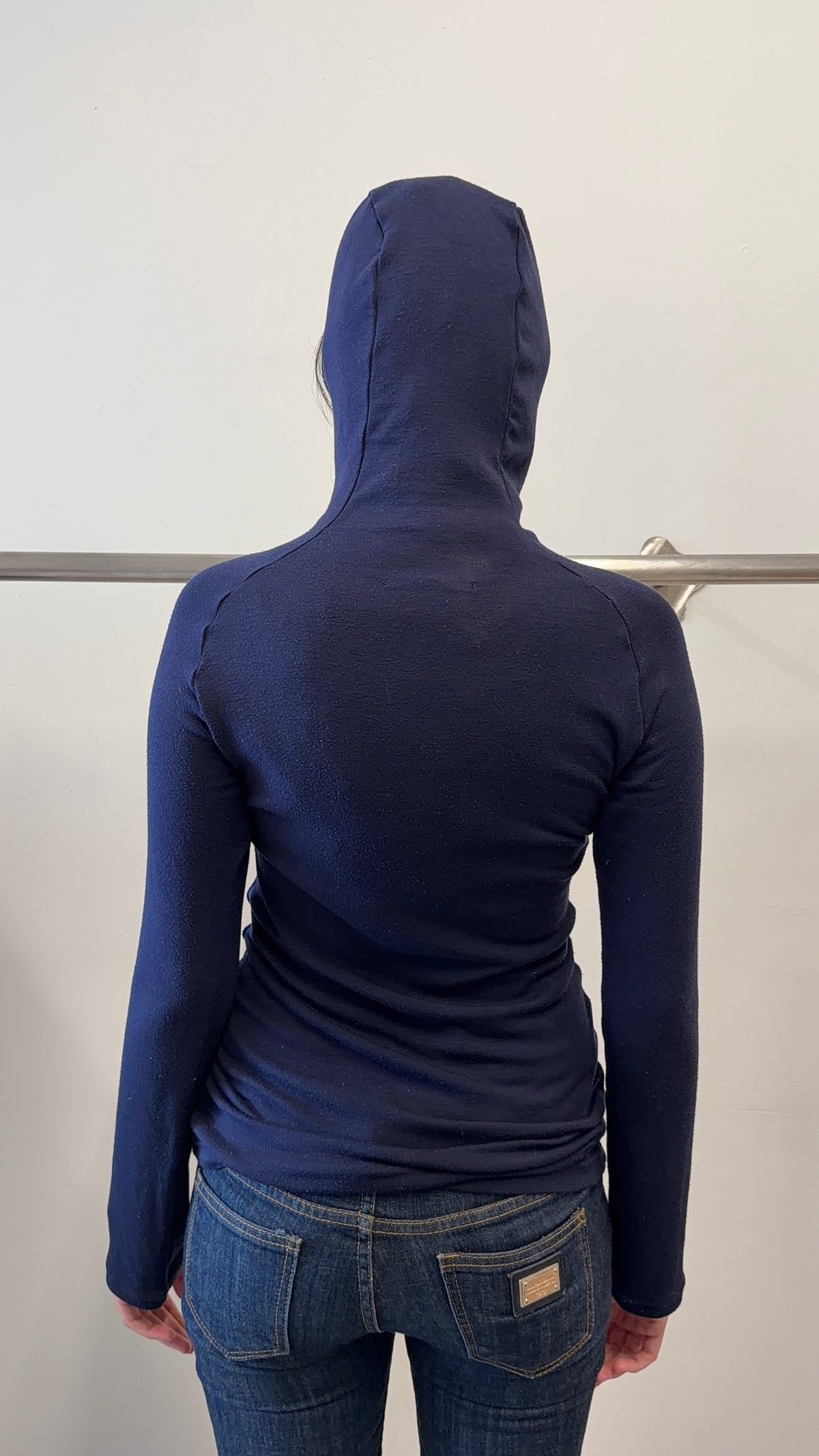 Yohji Yamamoto Hooded Long Sleeve Top Late 1990s