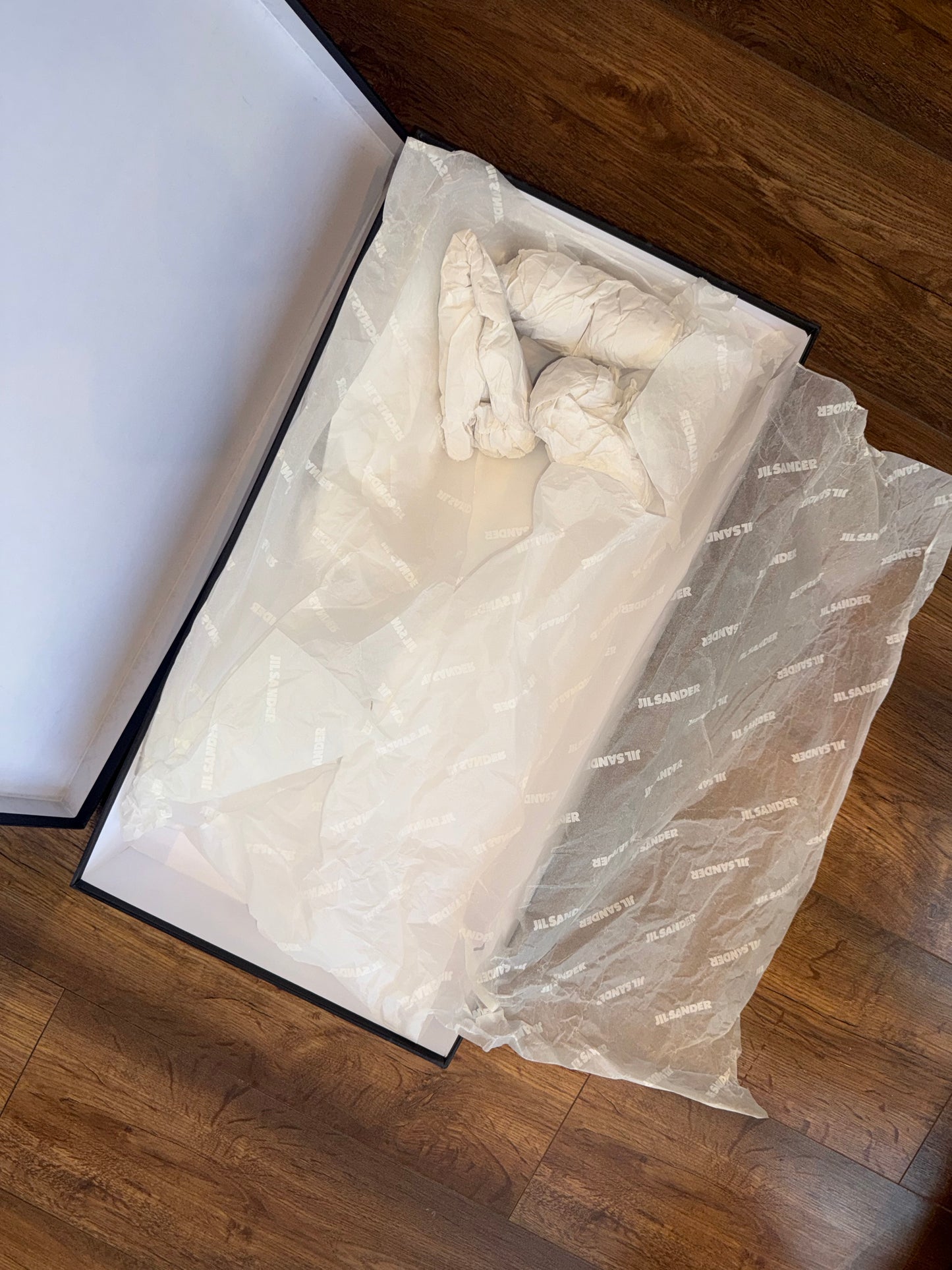 Jil Sander - tall slouch leather boots 37.5