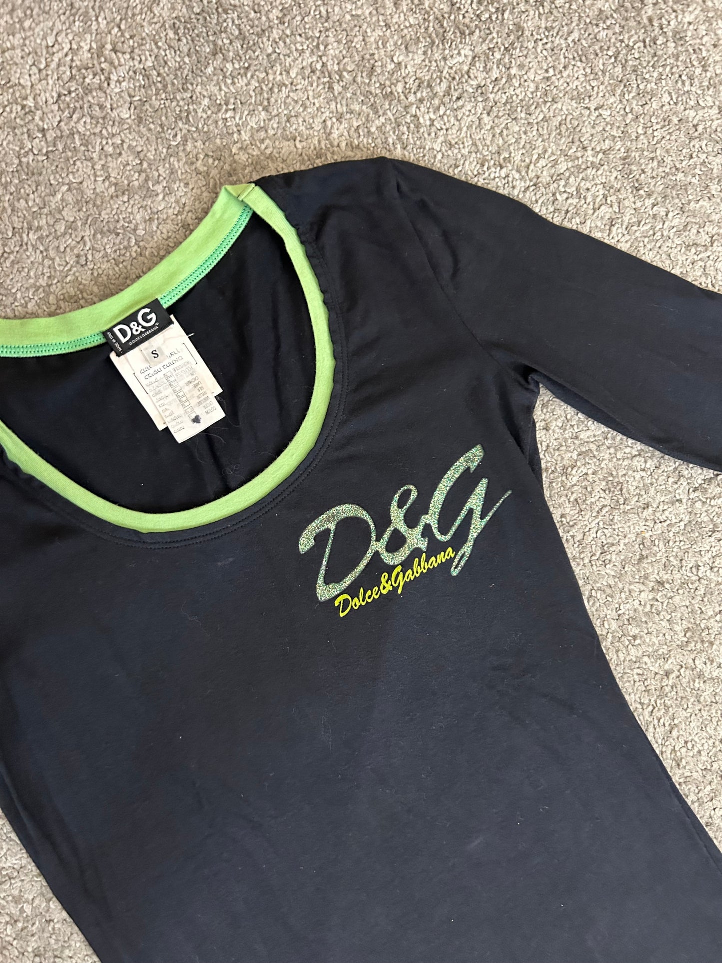 D&G cute logo blouse