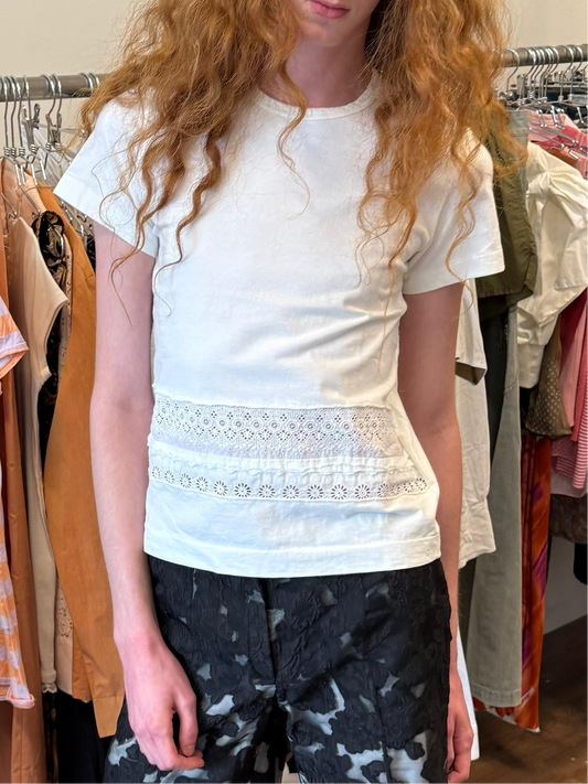 Tricot Comme Des Garcons Lace Tee