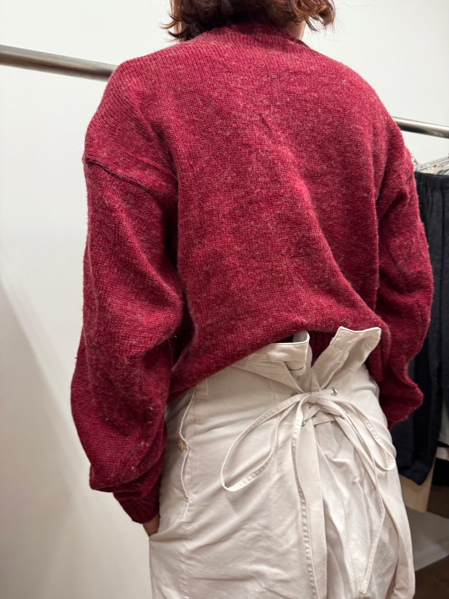 Chams de Baron 80s Wool Knit