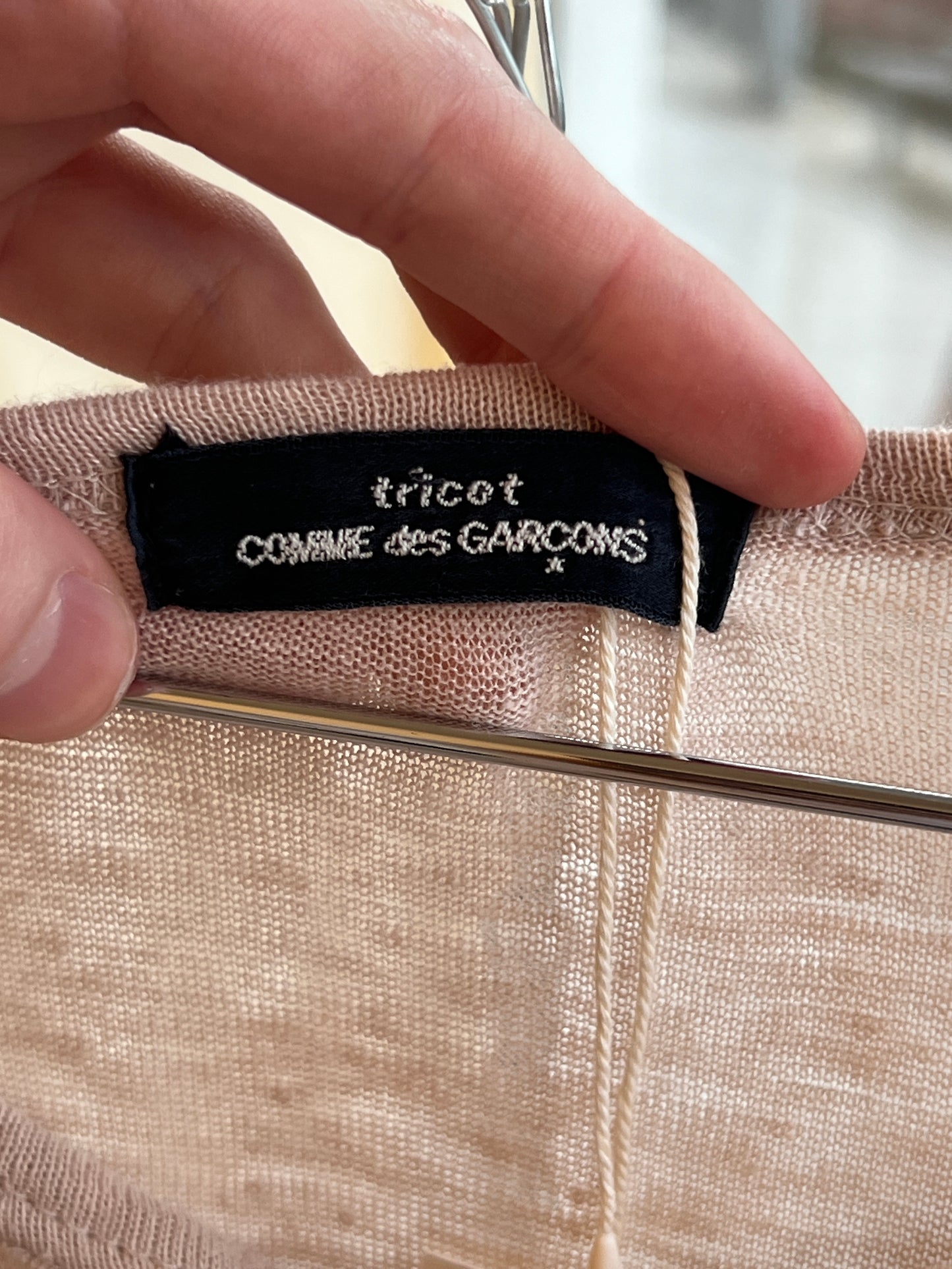Tricot Comme Des Garcons button shirt