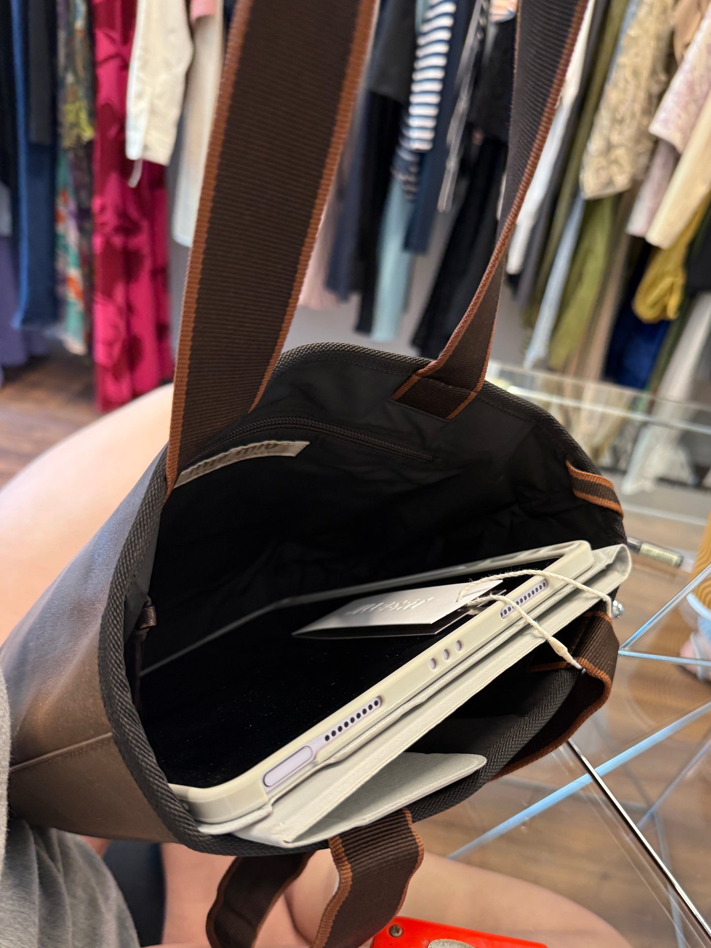 Miu Miu Leather Tote Bag c. 1999–2005
