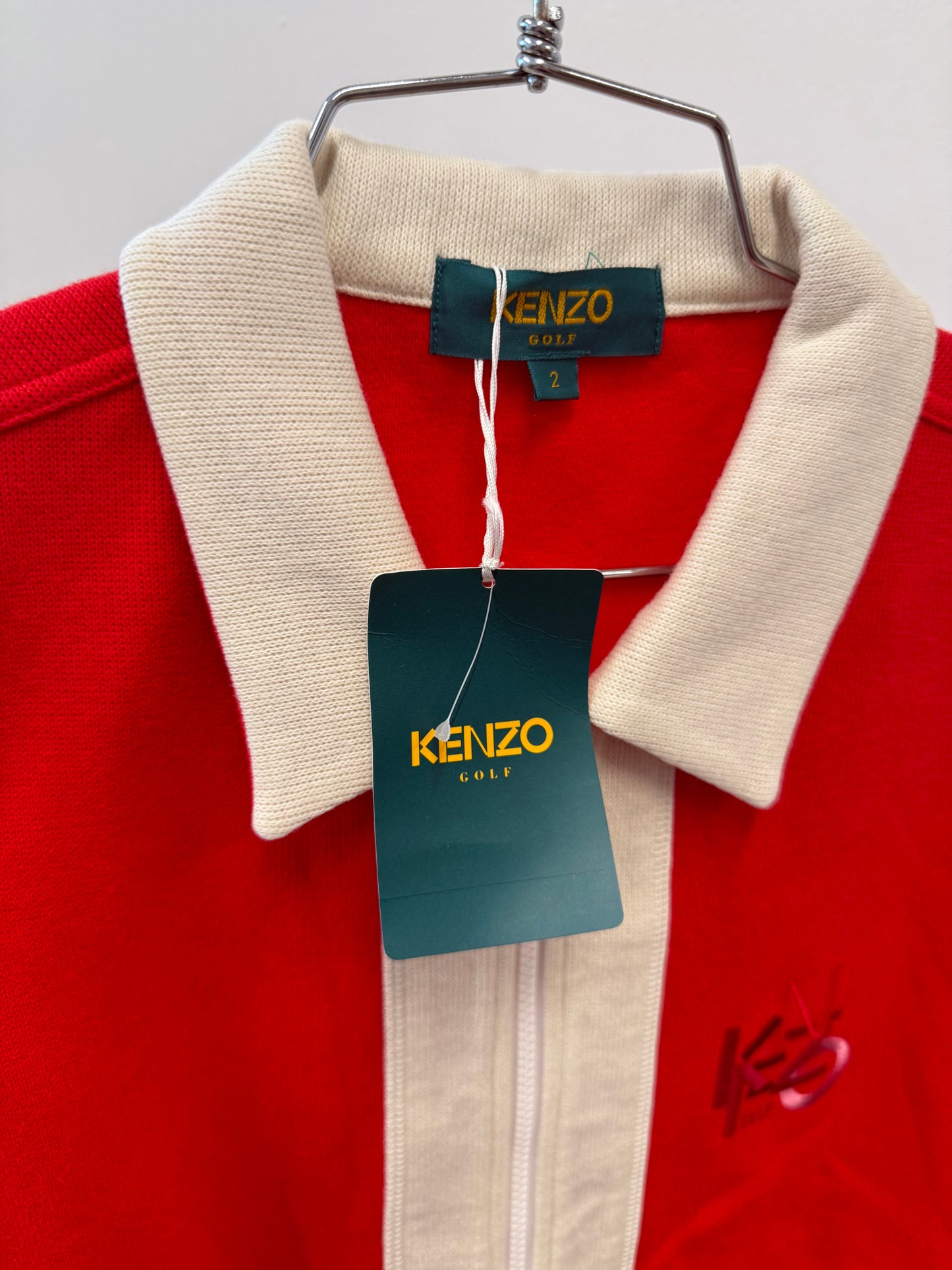 Kenzo Golf — vintage zip vest