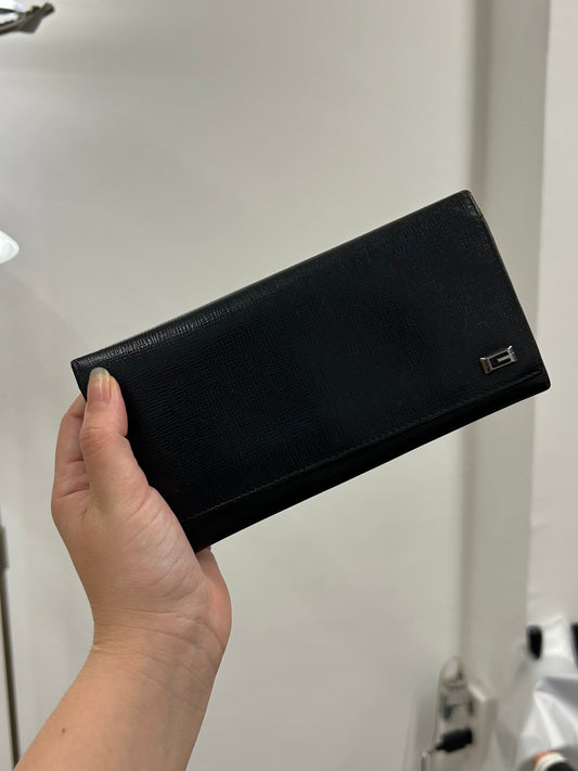 GUCCI black leather wallet