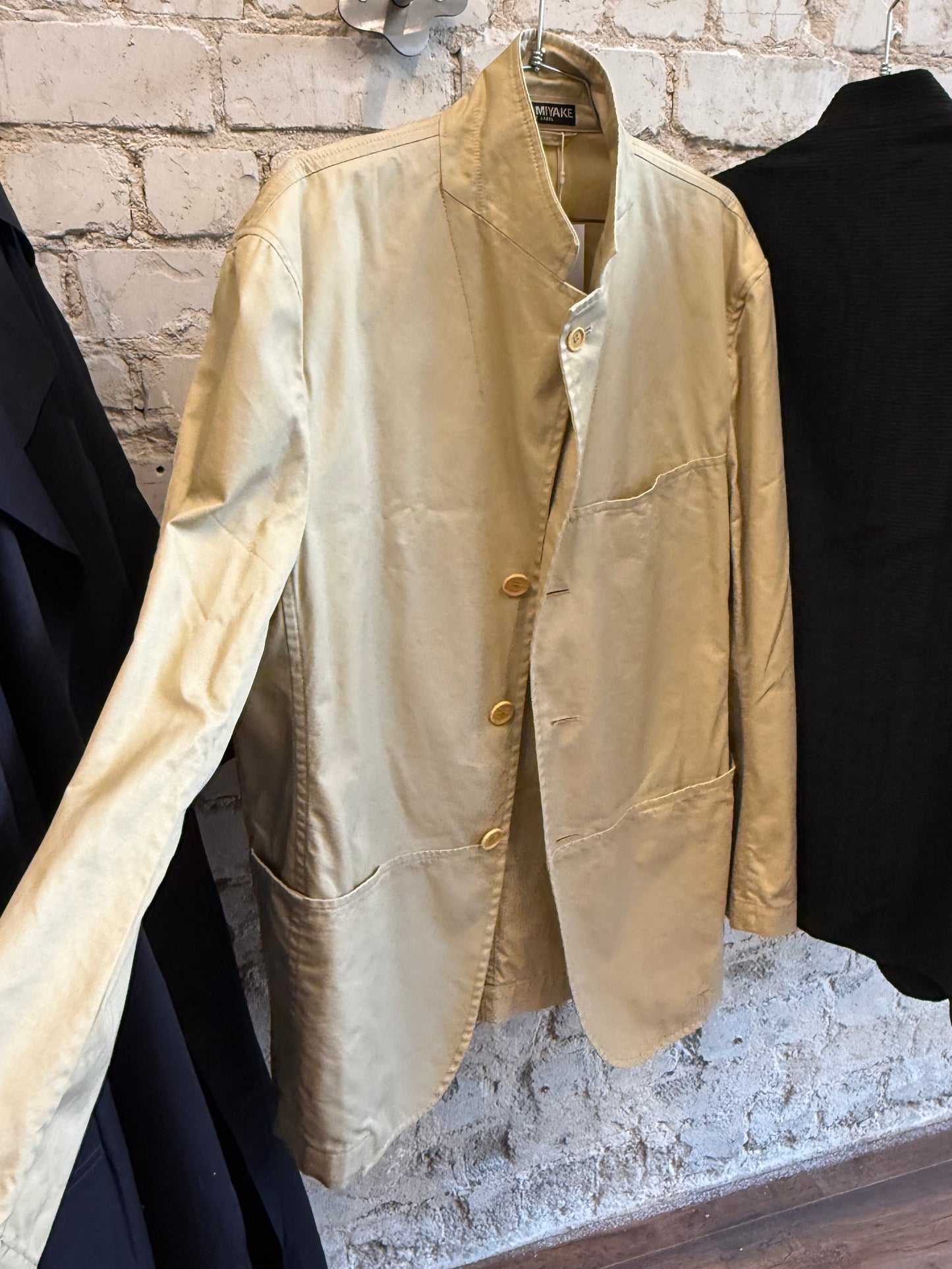 Issey Miyake — White Label cotton jacket