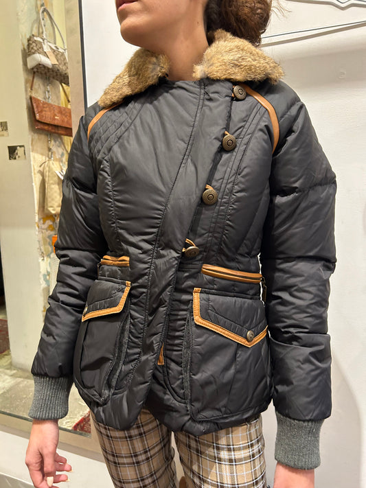 JUST CAVALLI puffer down nylon coat