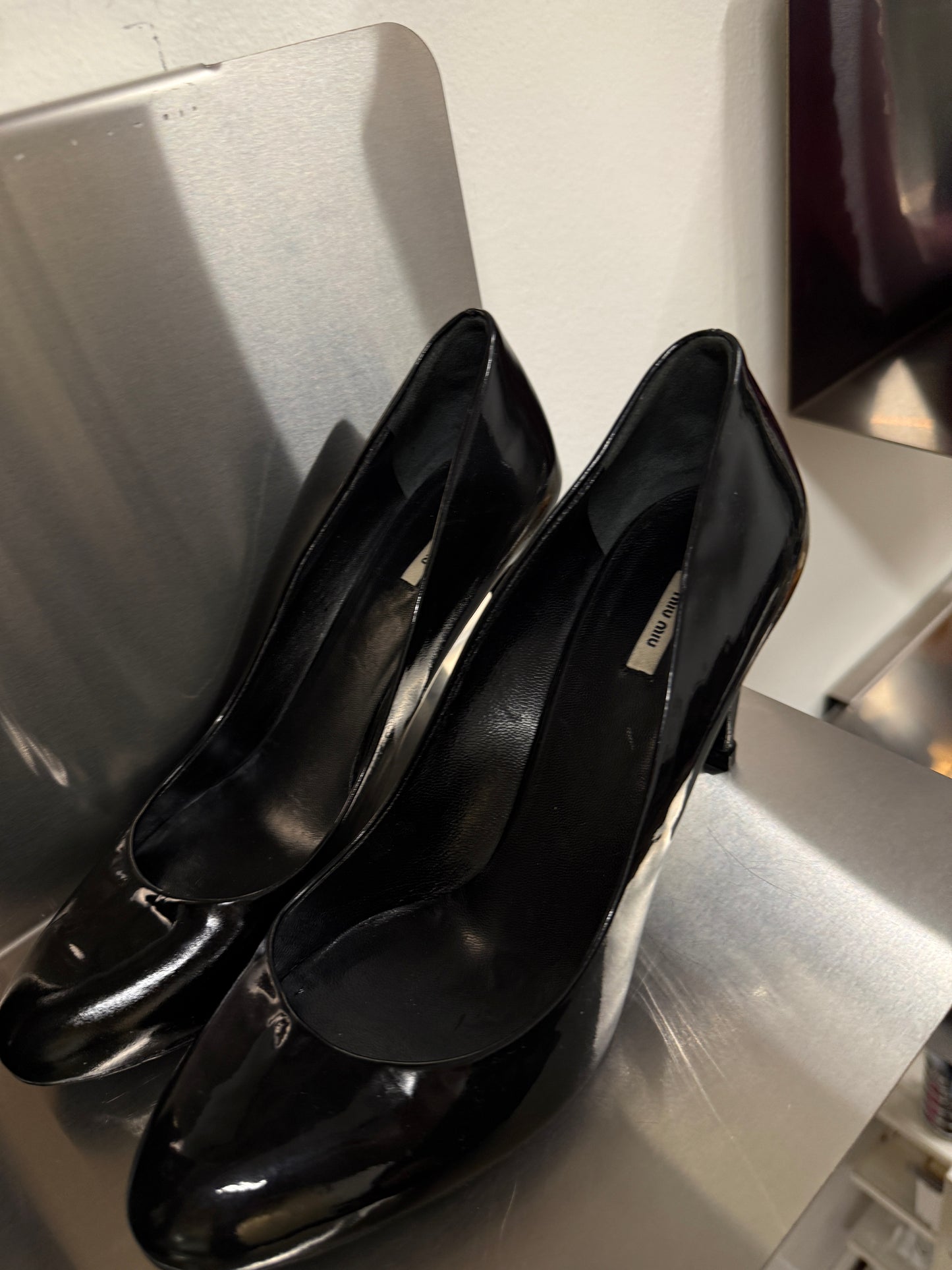 Miu Miu Patent Leather Pumps 38.5 EU