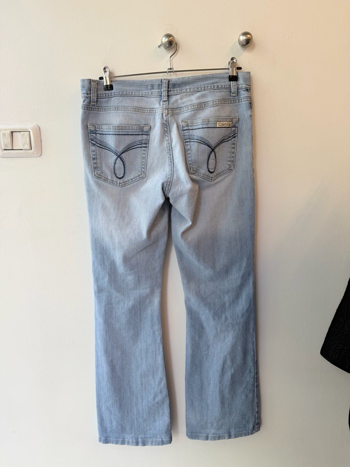 Calvin Klein Jeans Y2K Low-Rise Flared Jeans – Early 2000s