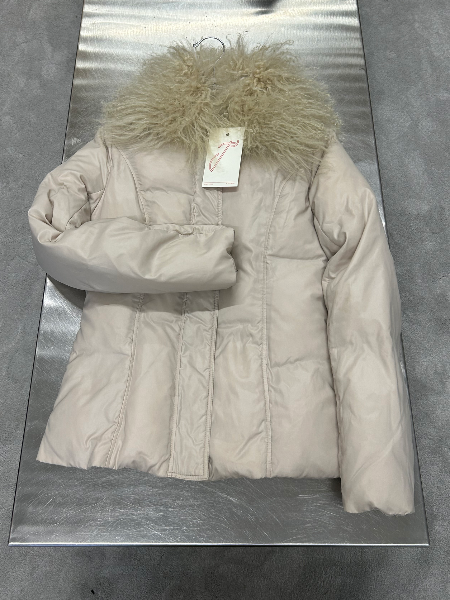 4C feather coat