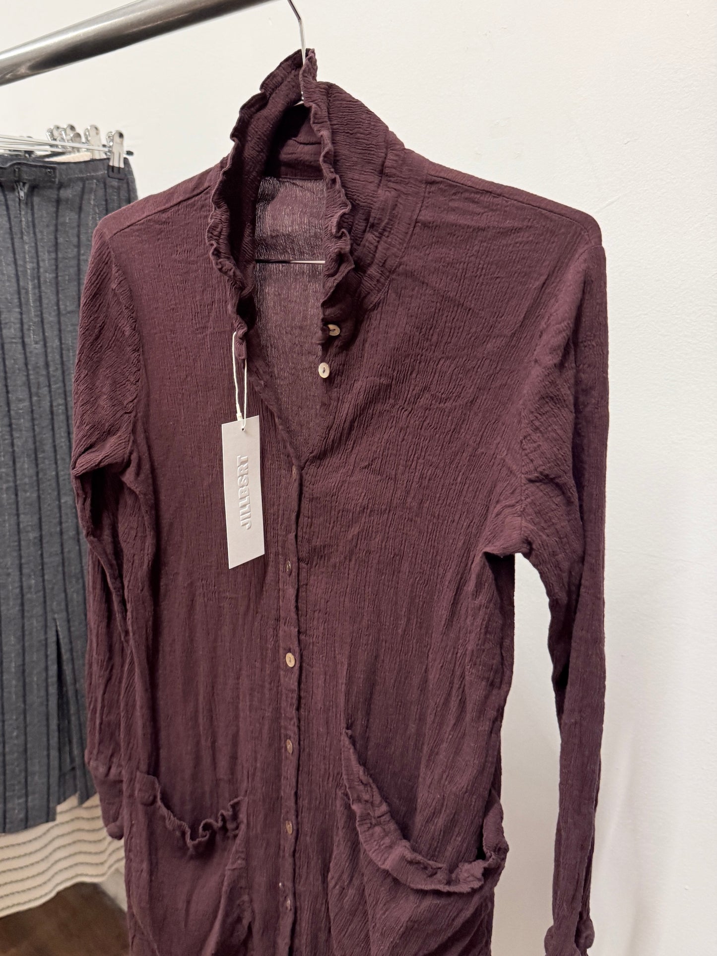 Tsumori Chisato Crinkled Buttoned Dress / Long Shirt