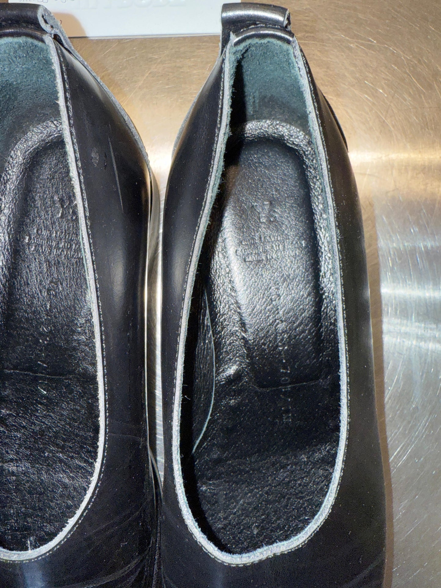 Y’s Yohji Yamamoto 90s Minimal Leather Flats