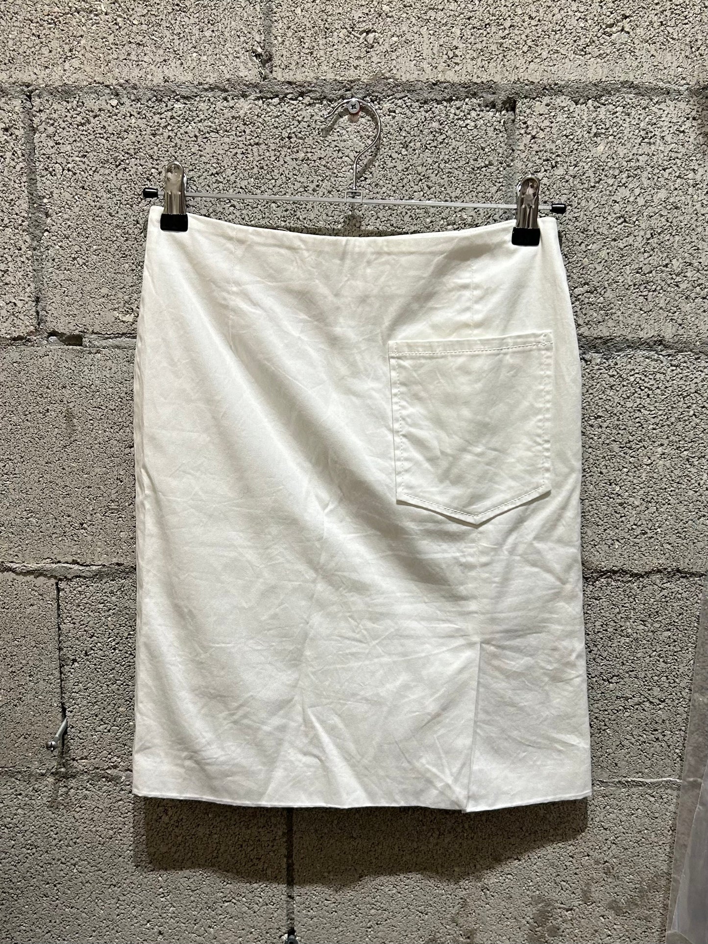 ACNE STUIOS classic white skirt