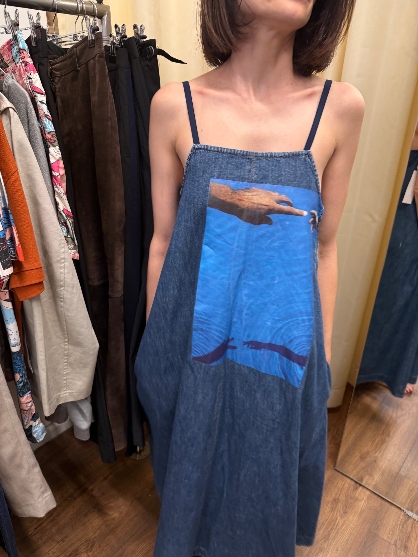 Sportmax Max Mara Caramba Denim Dress