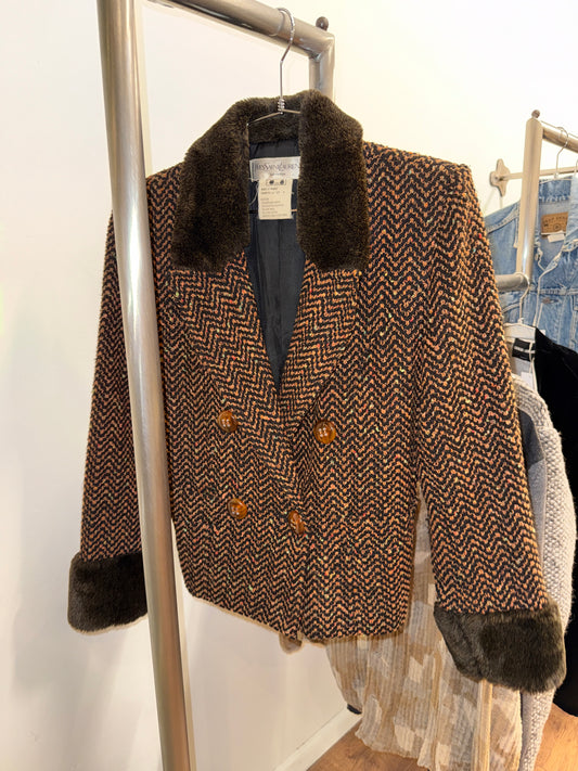 Yves Saint Laurent Tweed Jacket