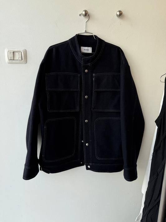 Hed Mayner Oversized Wool Jacket