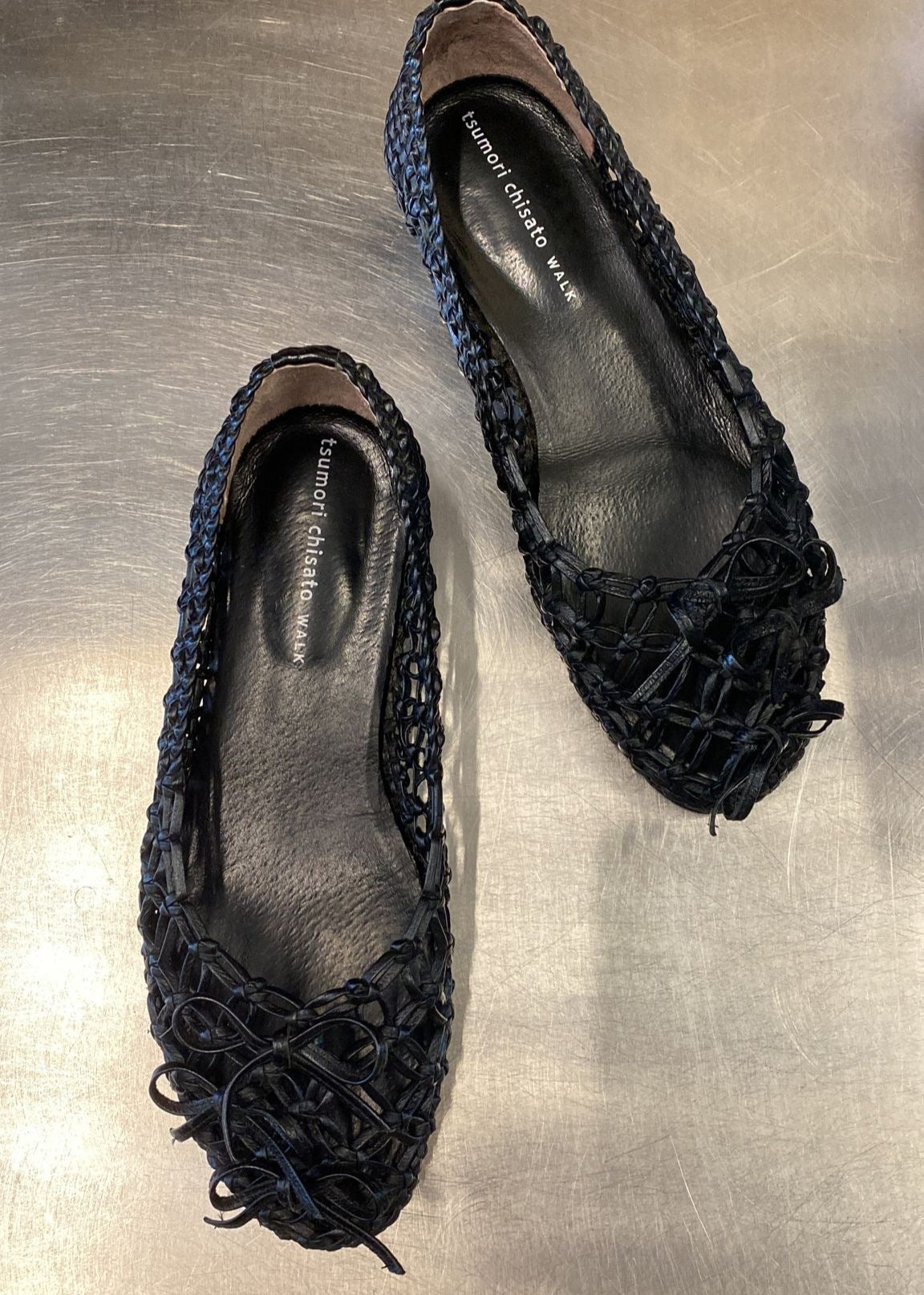 Tsumori Chisato Walk Woven Flats 37.5