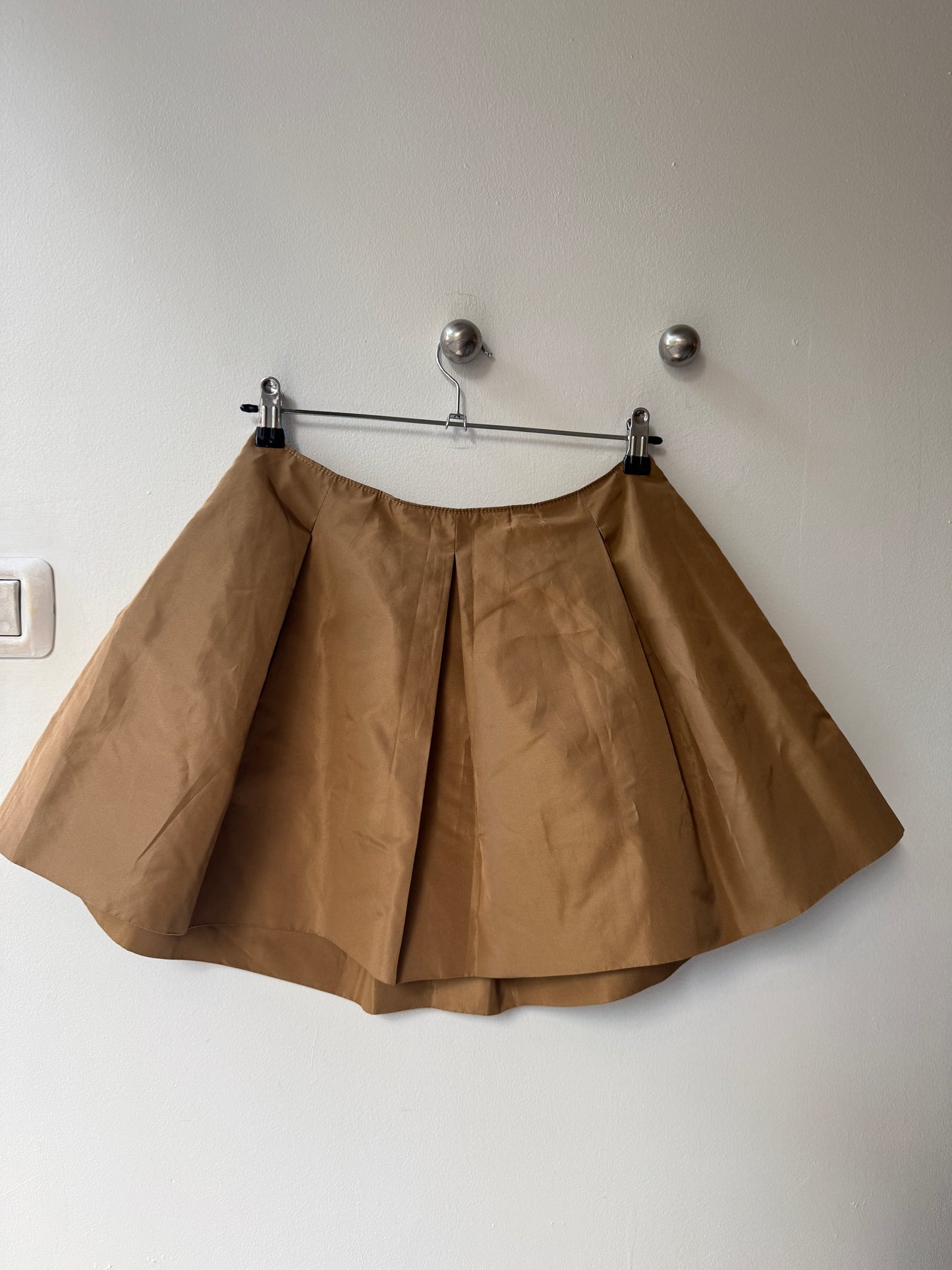 Miu Miu 2006 Pleated Mini Skirt
