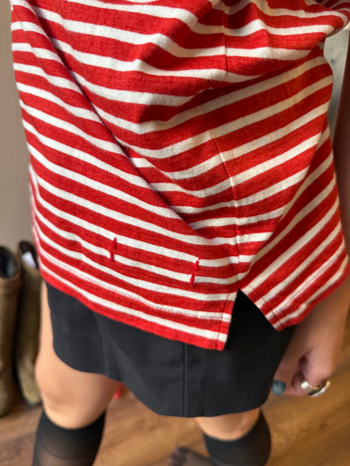 Number (N)ine Striped Polo Shirt