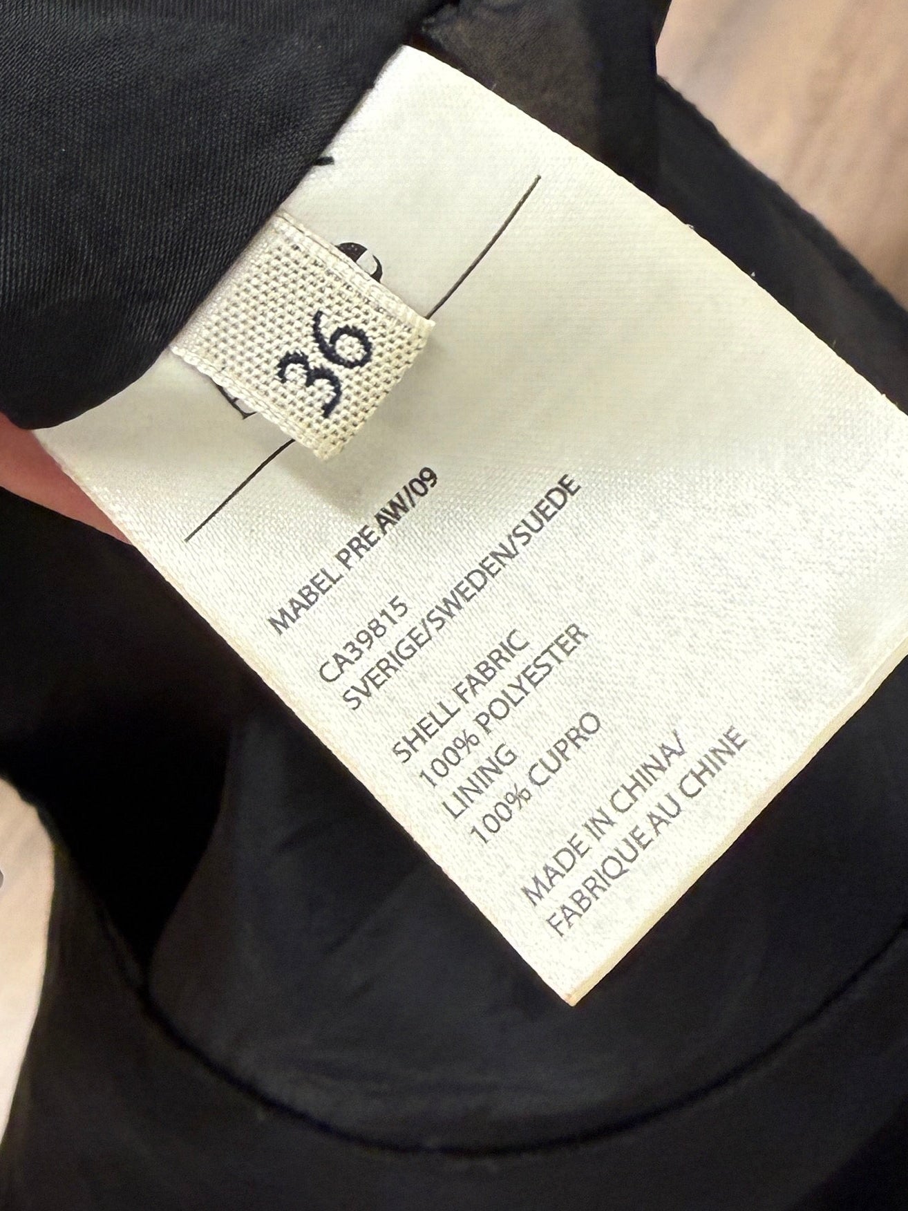 Acne Studios Mabel Sheer Dress – Pre-AW09