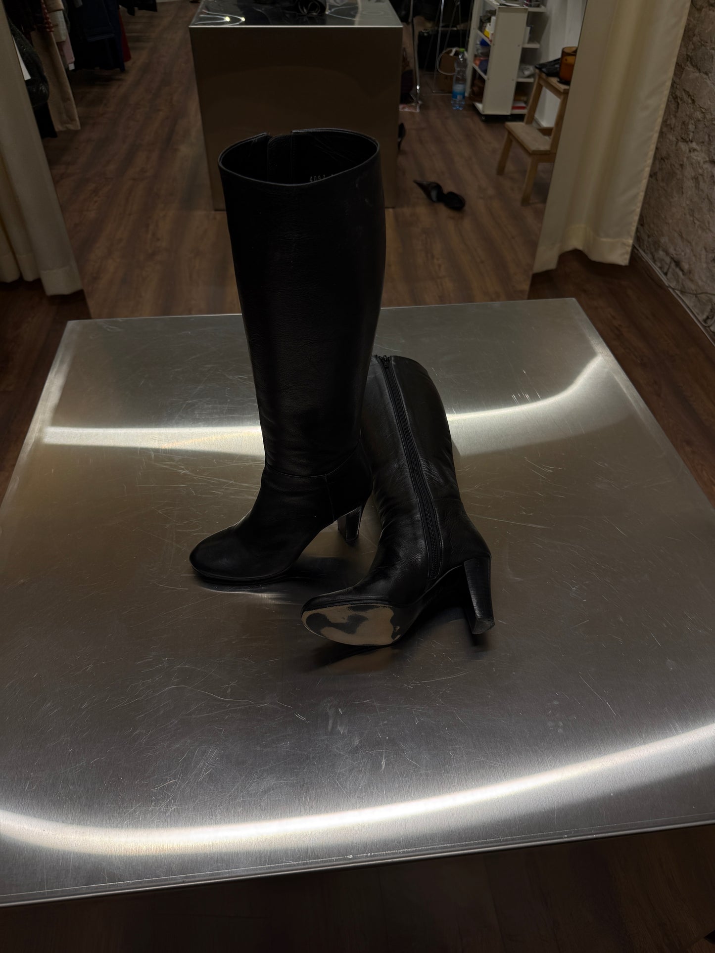 Tsumori Chisato WALK Long Leather Boots