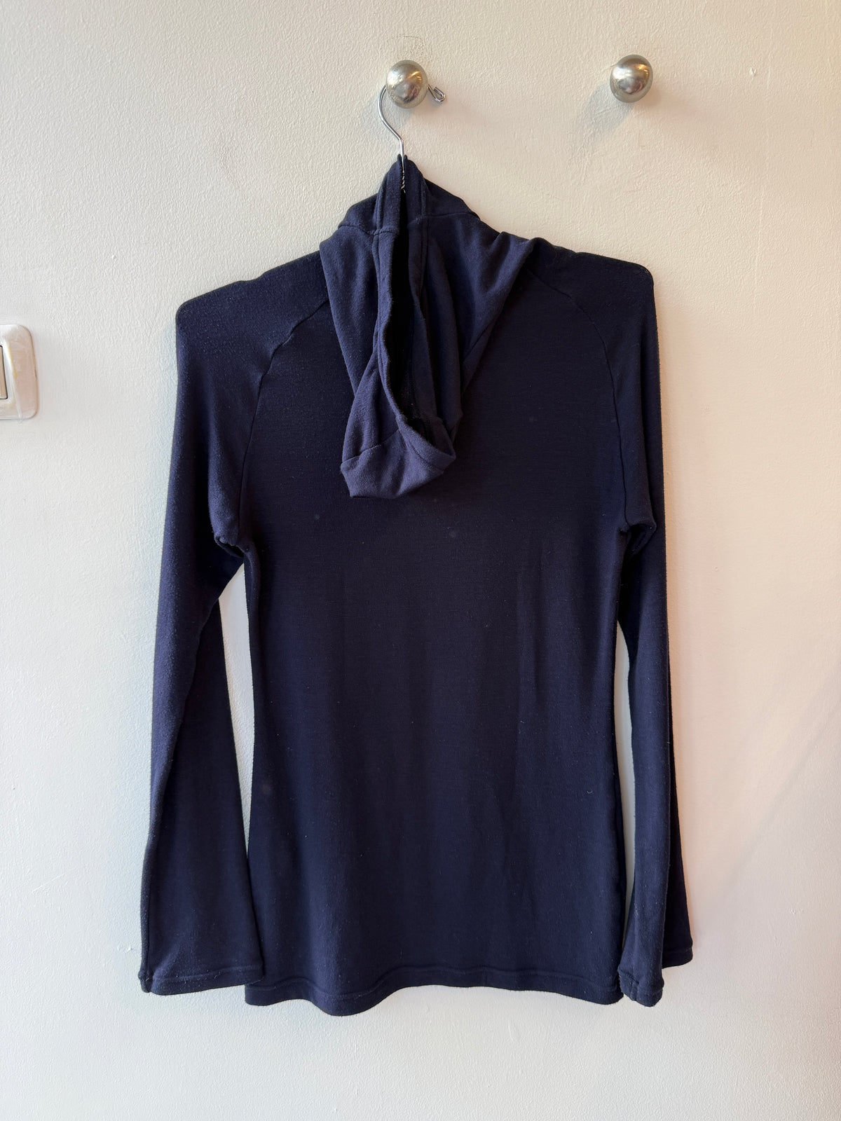 Yohji Yamamoto Hooded Long Sleeve Top Late 1990s