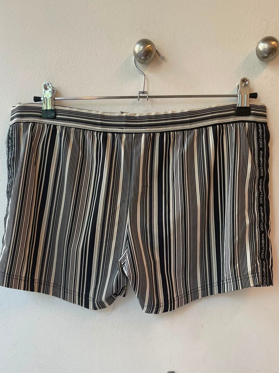 Dolce & Gabbana Beachwear Striped Swim Shorts