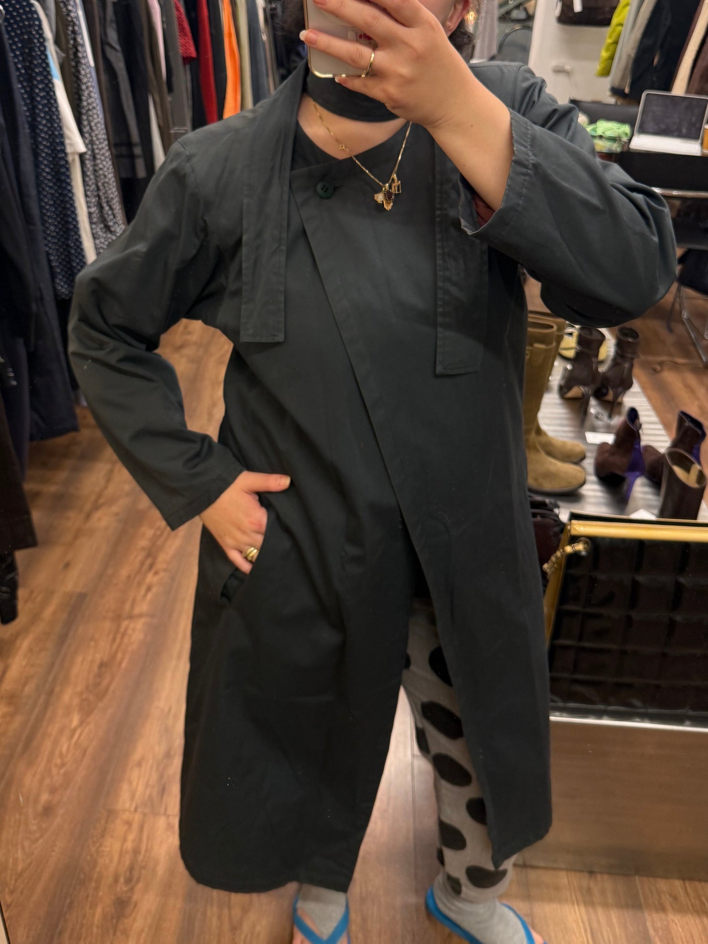 Calvin Klein coat 1980 Hong Kong