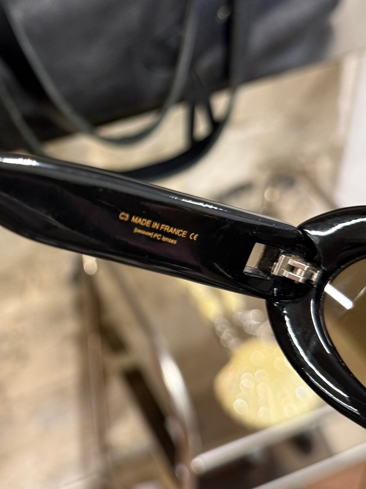 KARL LAGERFELD OVAL SUNGLASSES